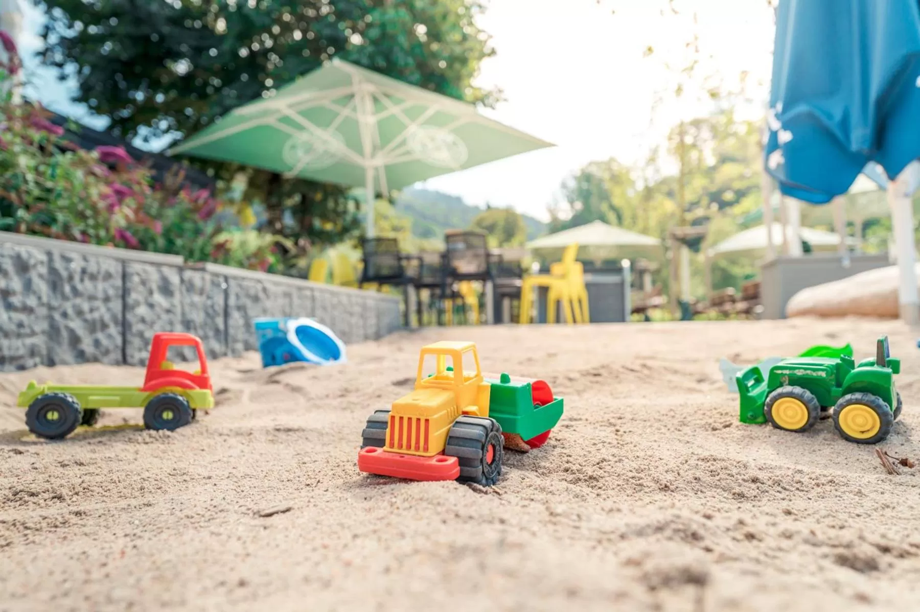 Children play ground in Hotel & Restaurant Mühlenglück