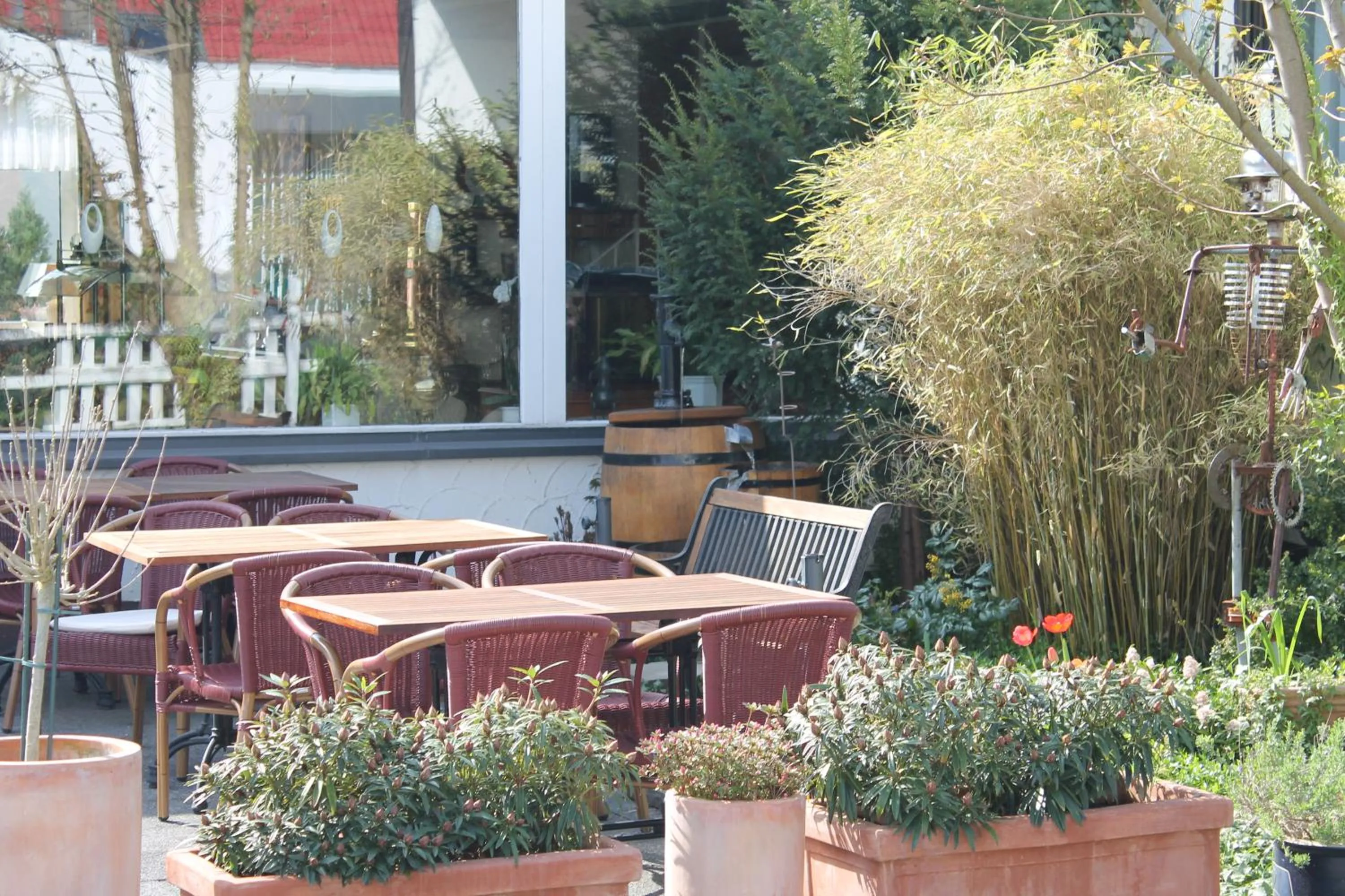 Patio in Hotel Kölner Hof Refrath