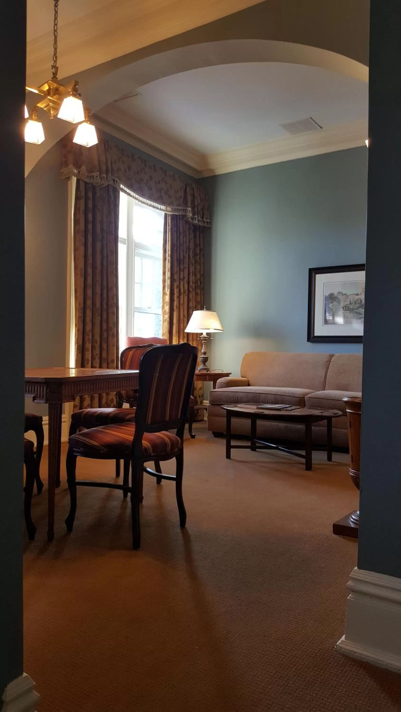 Seating area in Mansions on Fifth