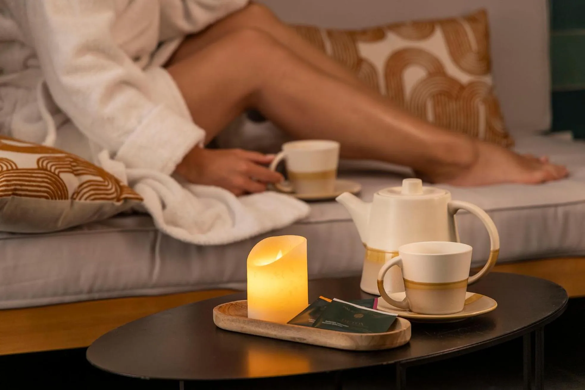 Sauna in Hôtel Joe M