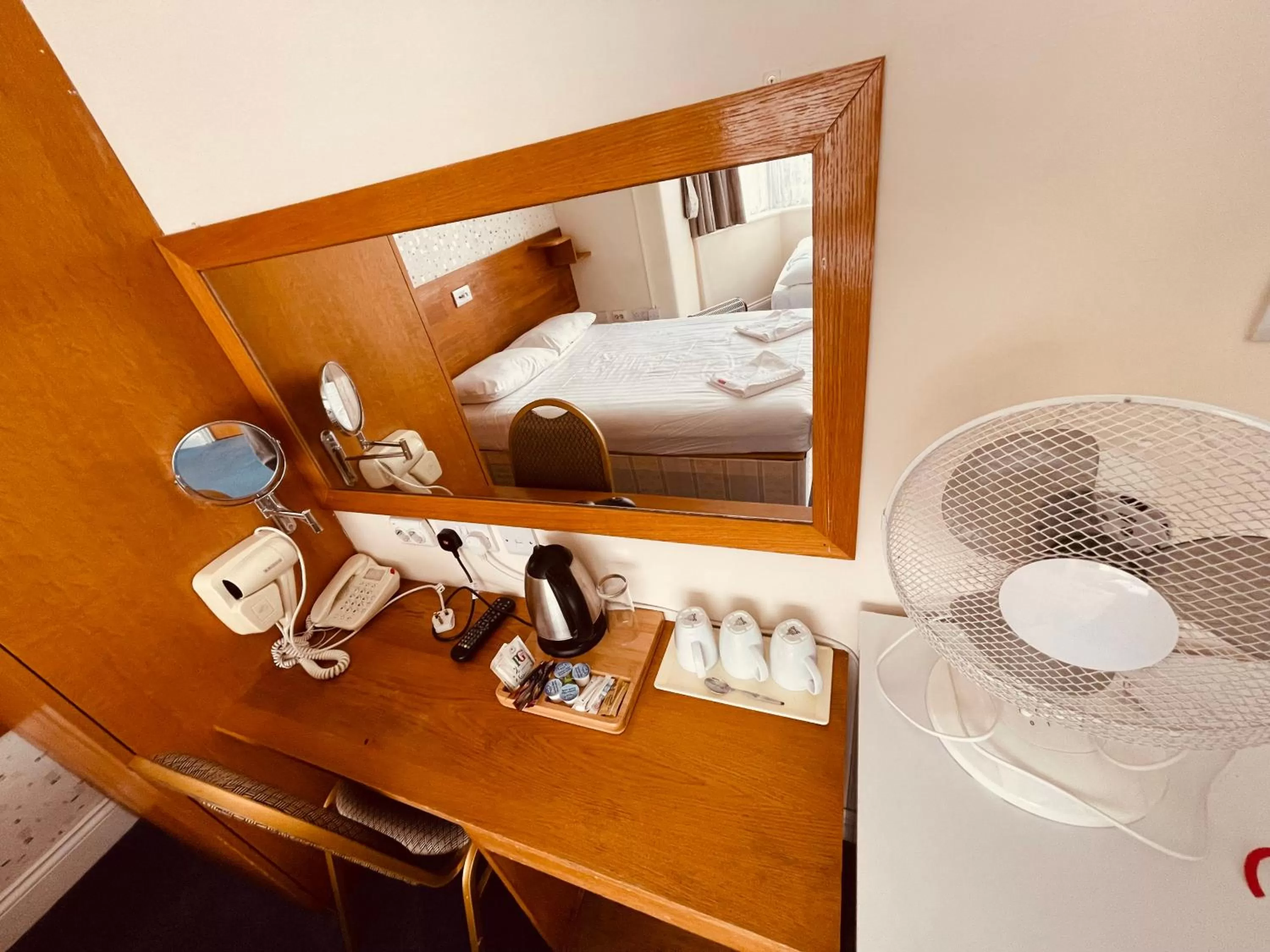 Bed in Anchor Guest House