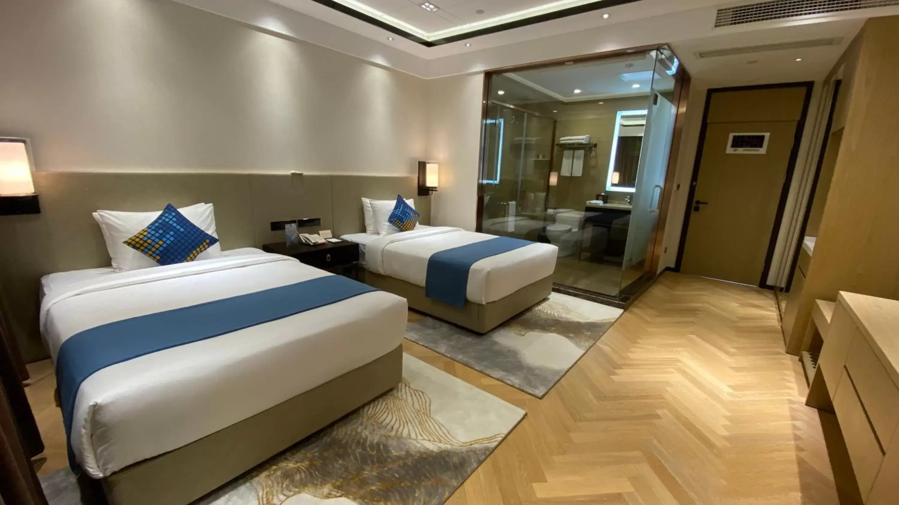 Deluxe Twin Room in Ocean Delight Boutique Hotel 海悦精品酒店 Deluxe Twin Room in Ocean Delight Boutique Hotel 海悦精品酒店