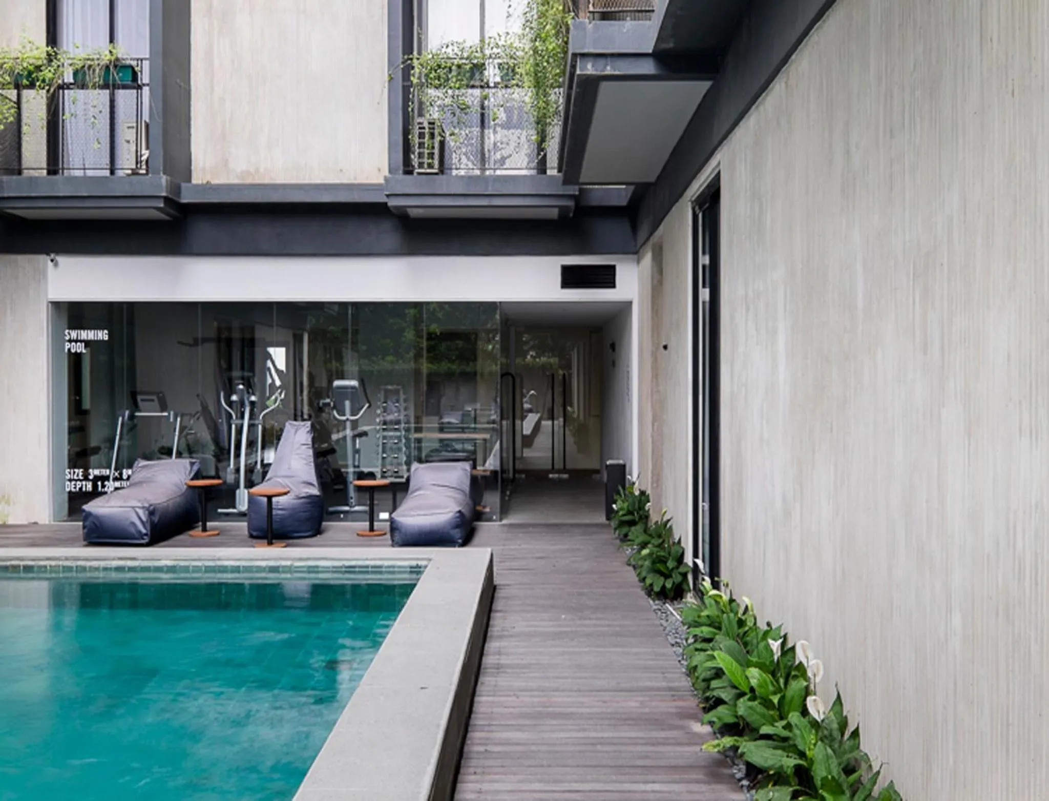 Swimming pool in Park 5 Cilandak