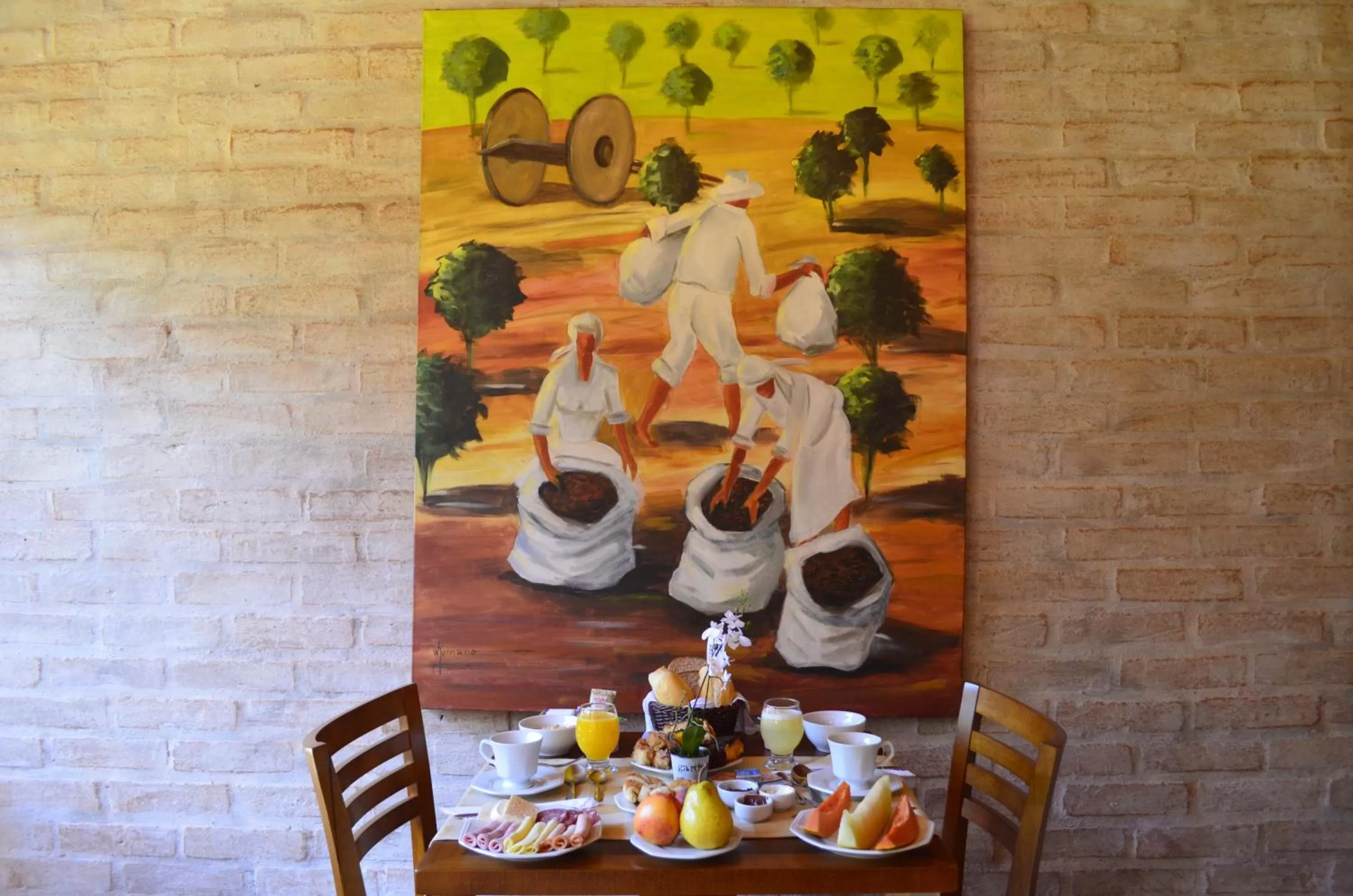 Breakfast in Pousada Toca Da Coruja