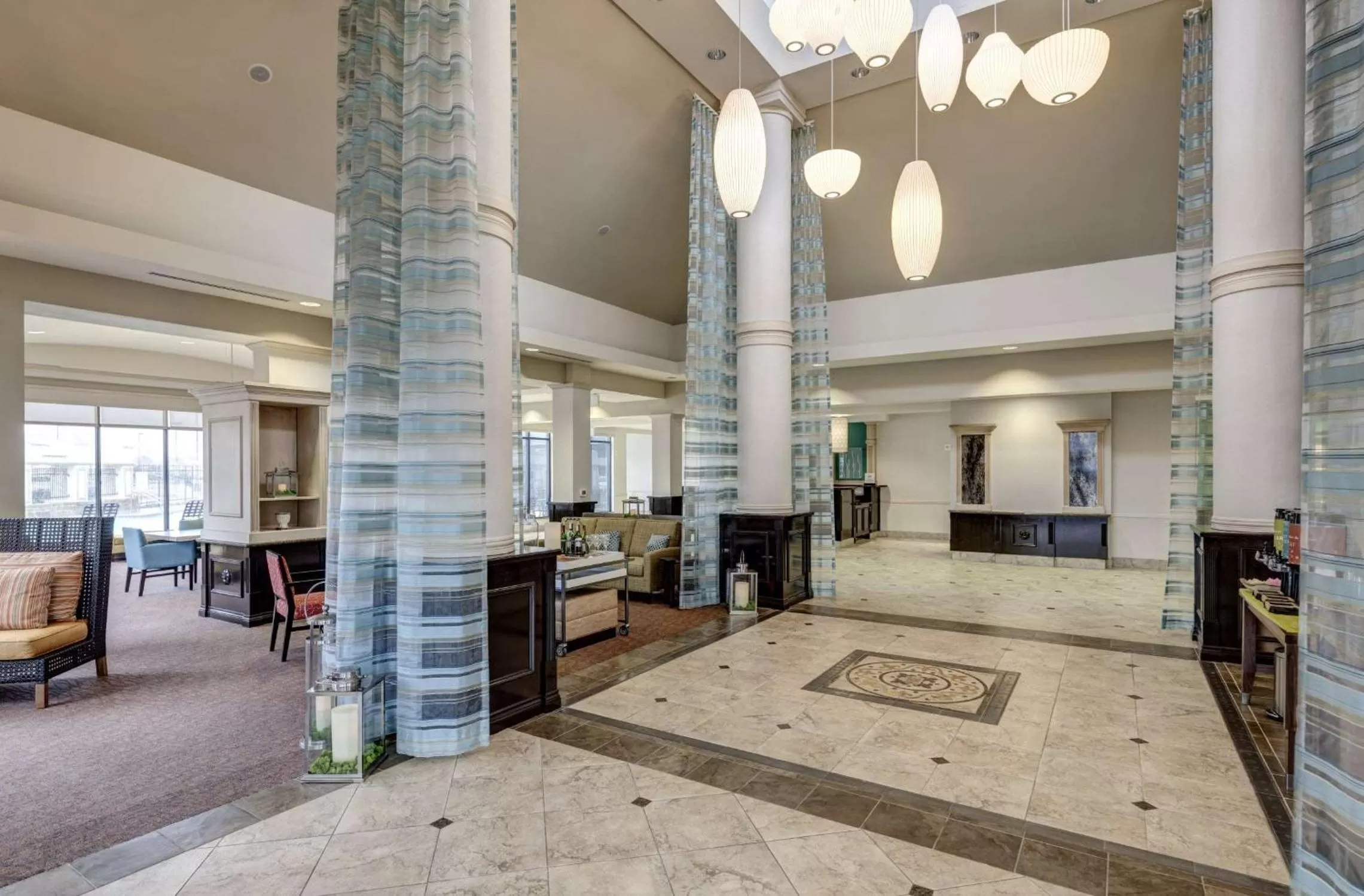 Lobby or reception in Hilton Garden Inn Dallas Lewisville