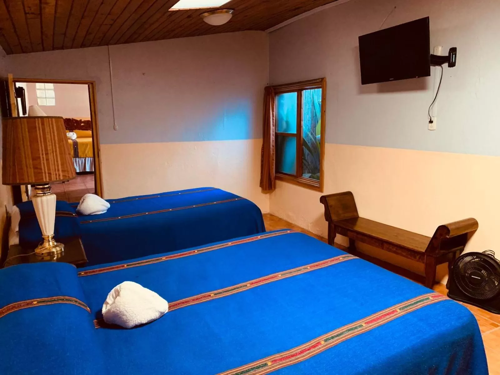 Bed in Hotel Utz Jay