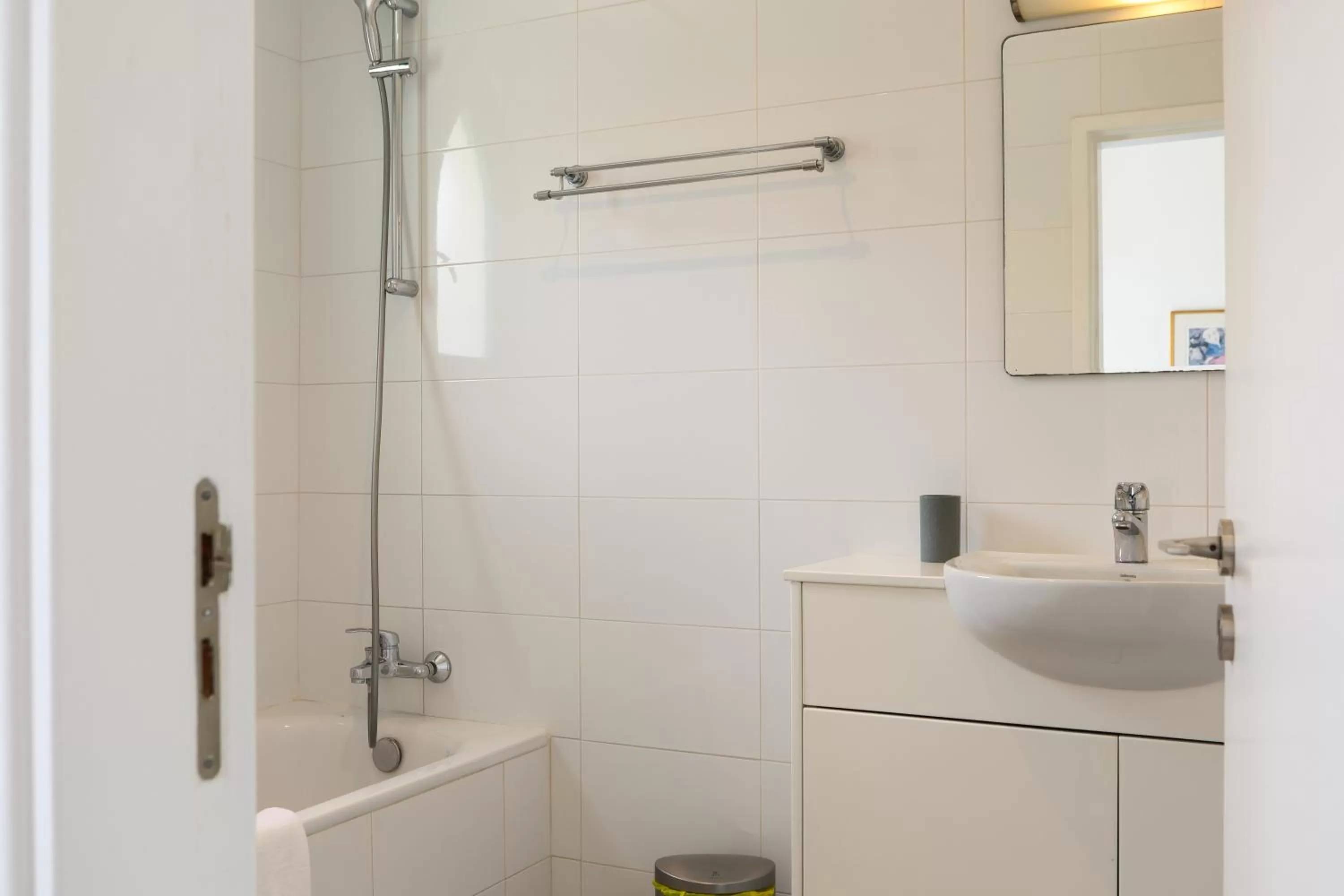 Bathroom in Axiothea Hotel