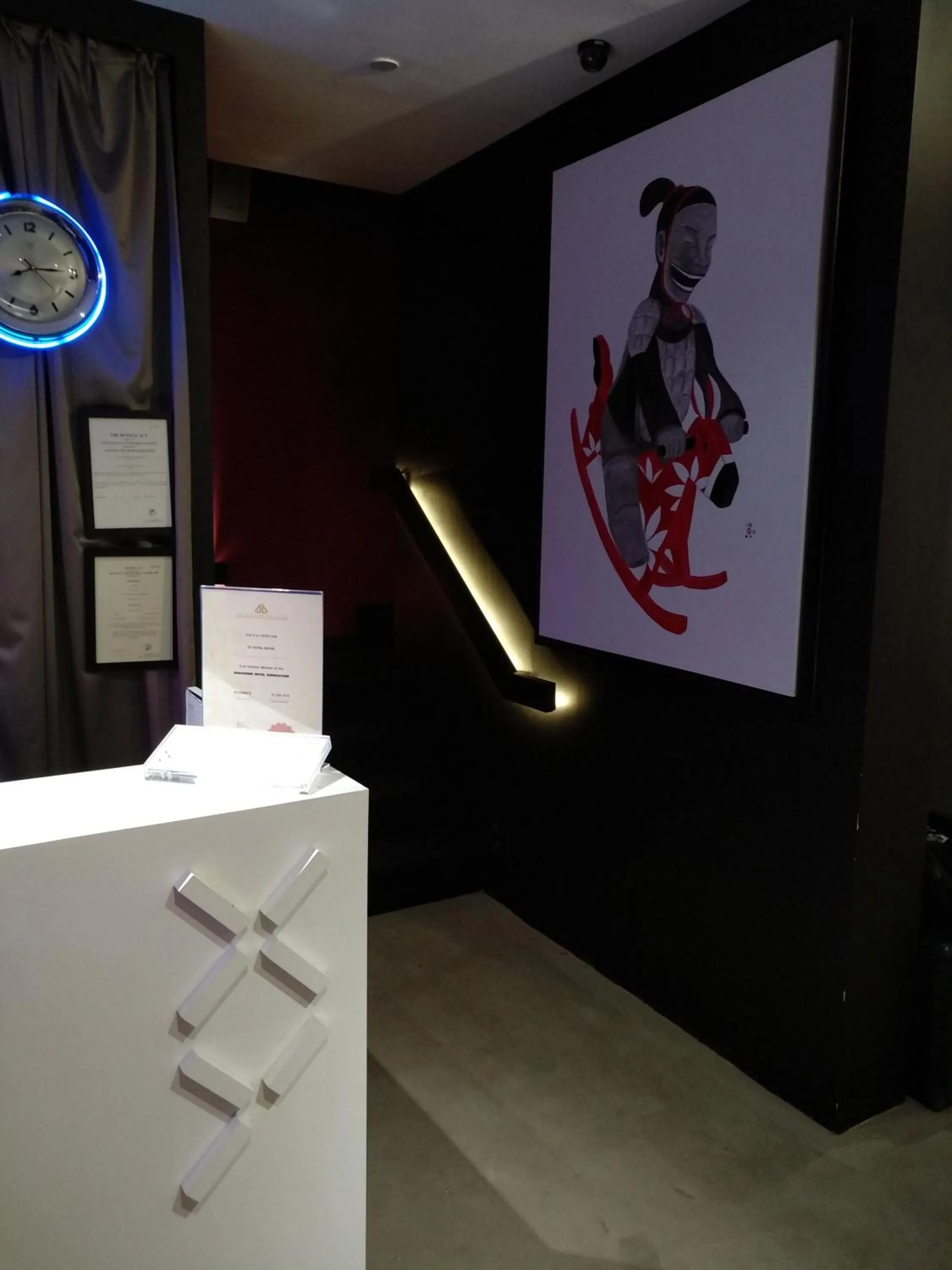 Decorative detail in Hi Hotel