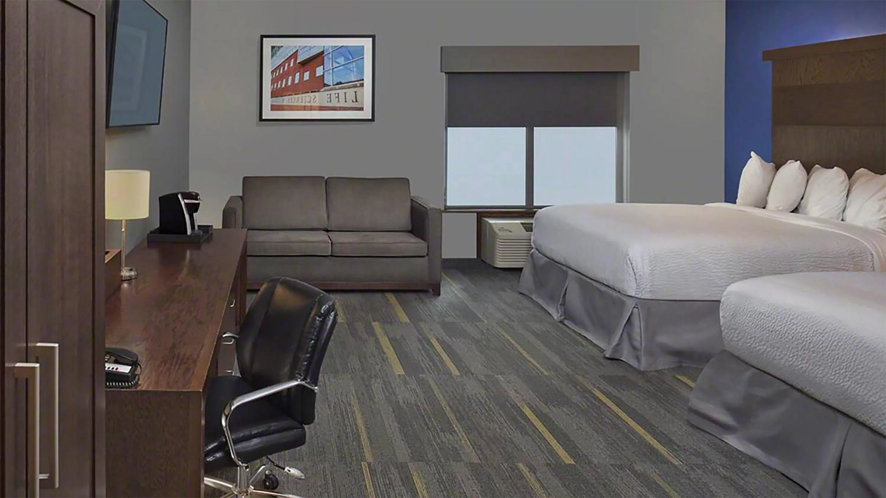 Bedroom, Bed in Scholar Morgantown, Tapestry Collection by Hilton