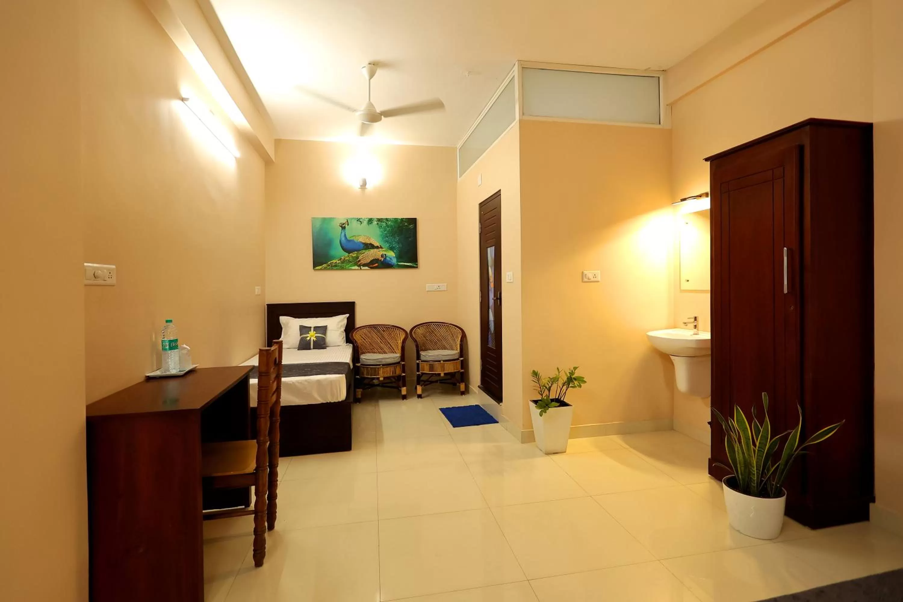 Bed in Isha Residency