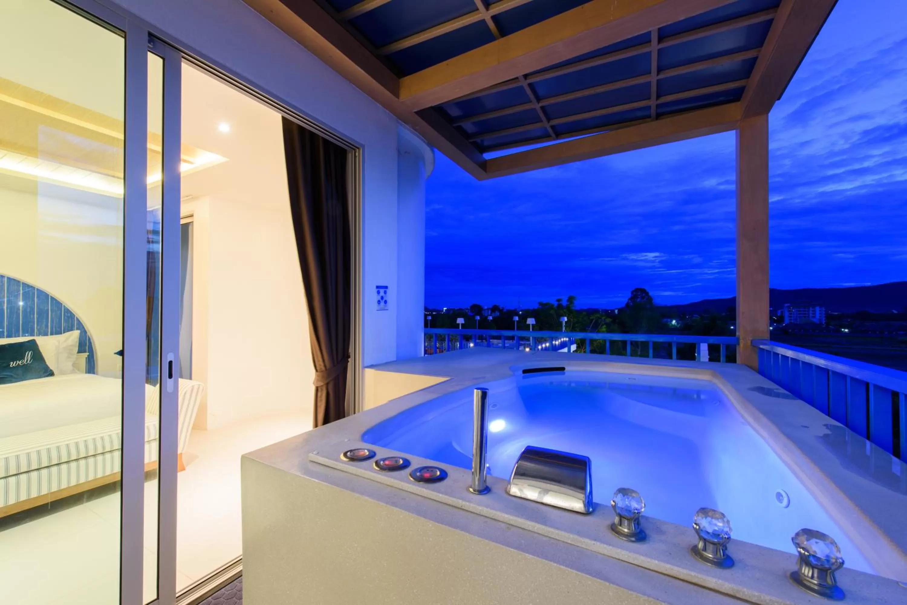 Balcony/Terrace in Costa Village Bangsaray