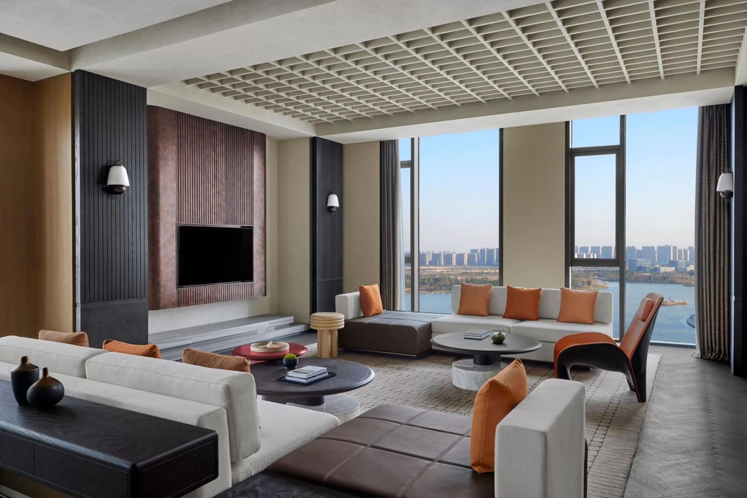 Photo of the whole room in Nantong Marriott Hotel