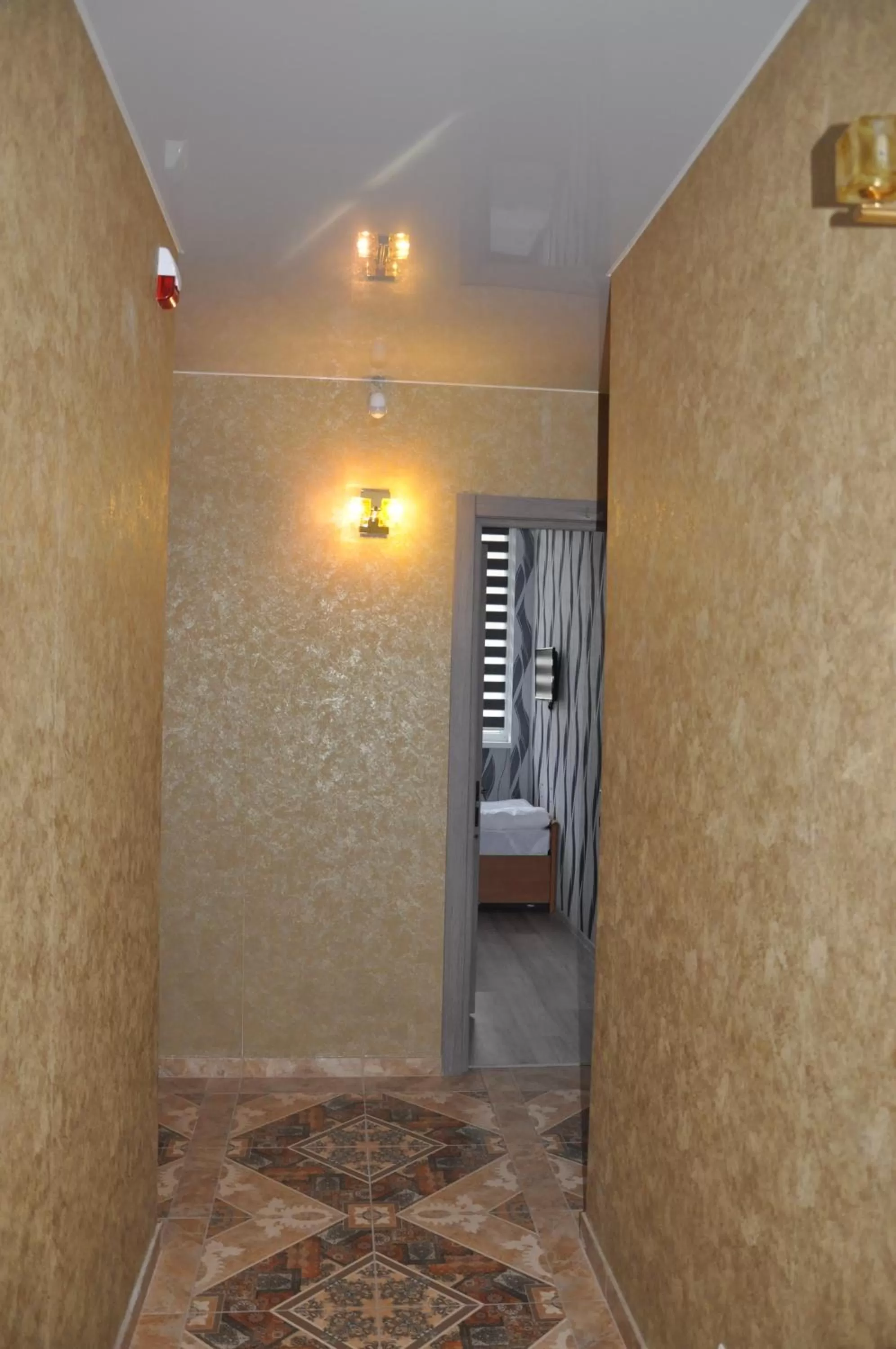 Bed in The apartments