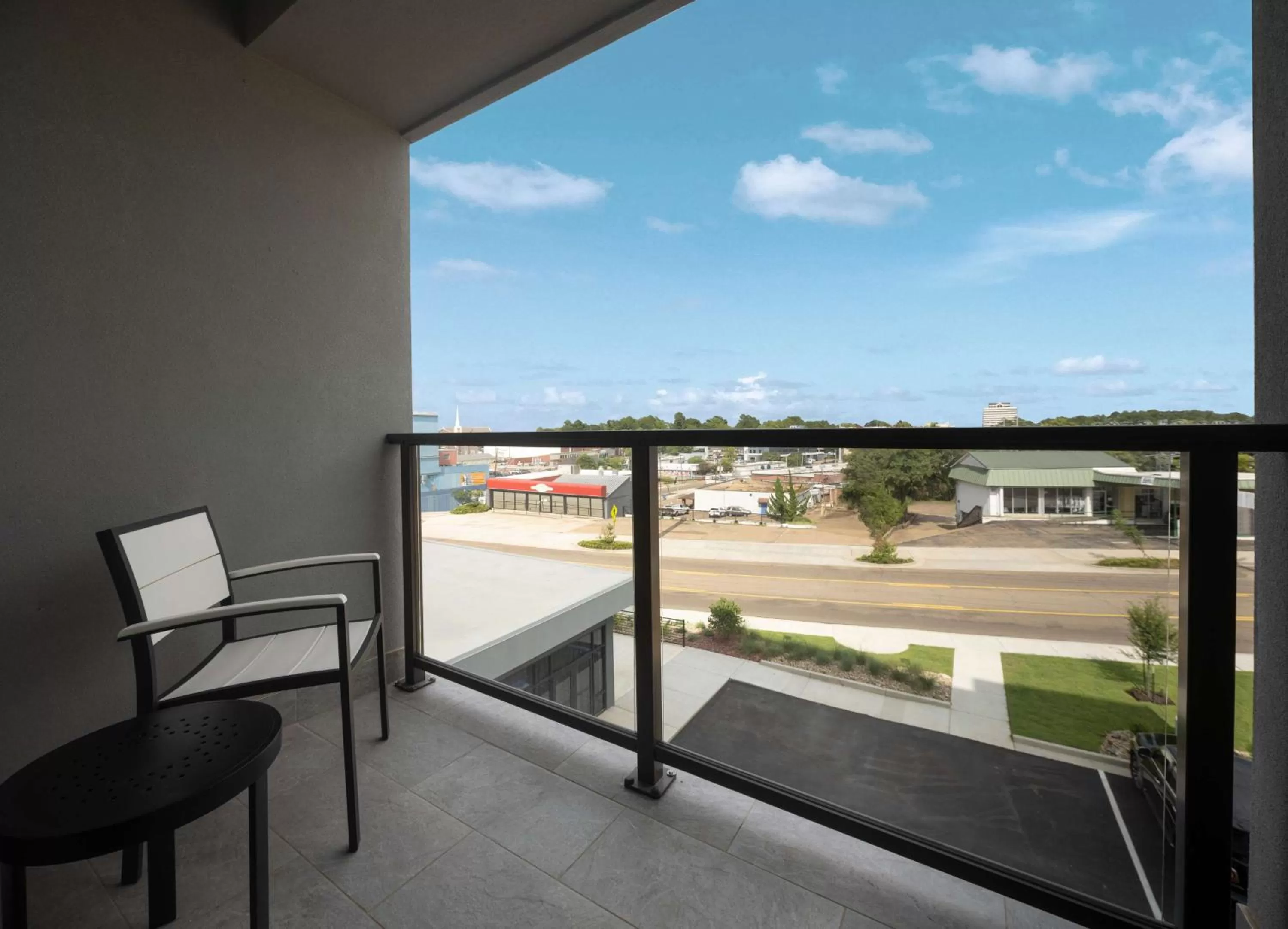 King Studio Suite with Balcony - Non-Smoking in Homewood Suites By Hilton Jackson Fondren Medical District