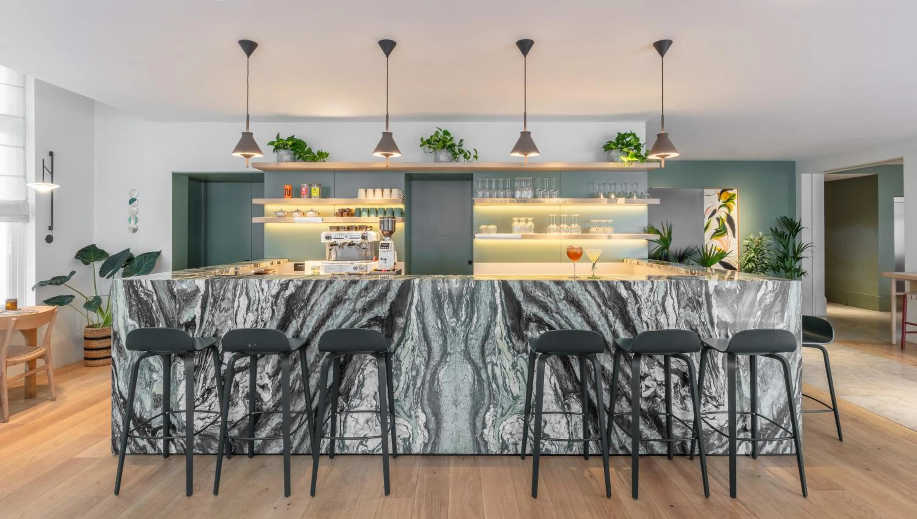 Restaurant/places to eat in Inhabit Queen's Gardens, a Member of Design Hotels