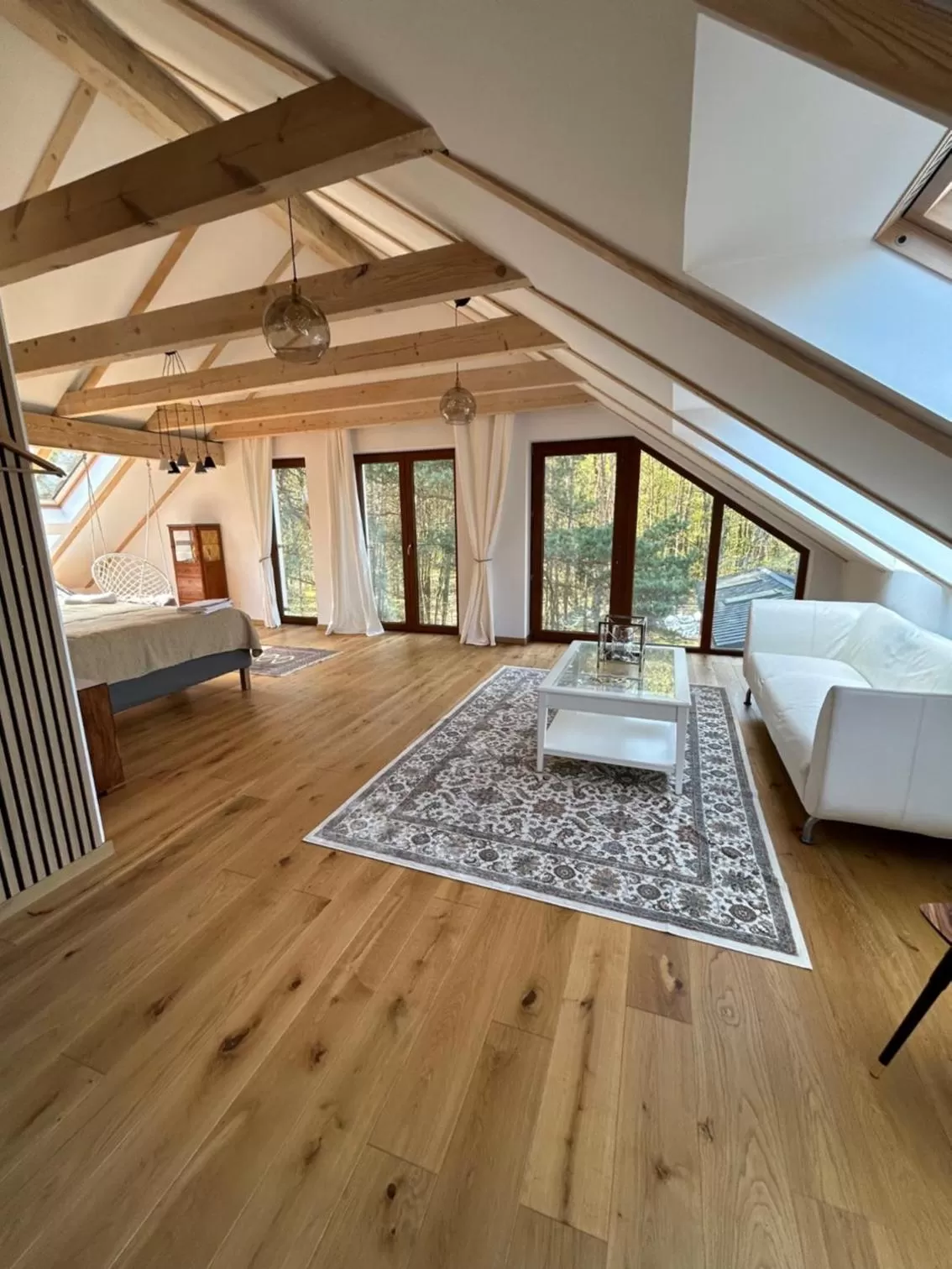 Bed in Leśna Residence & SPA