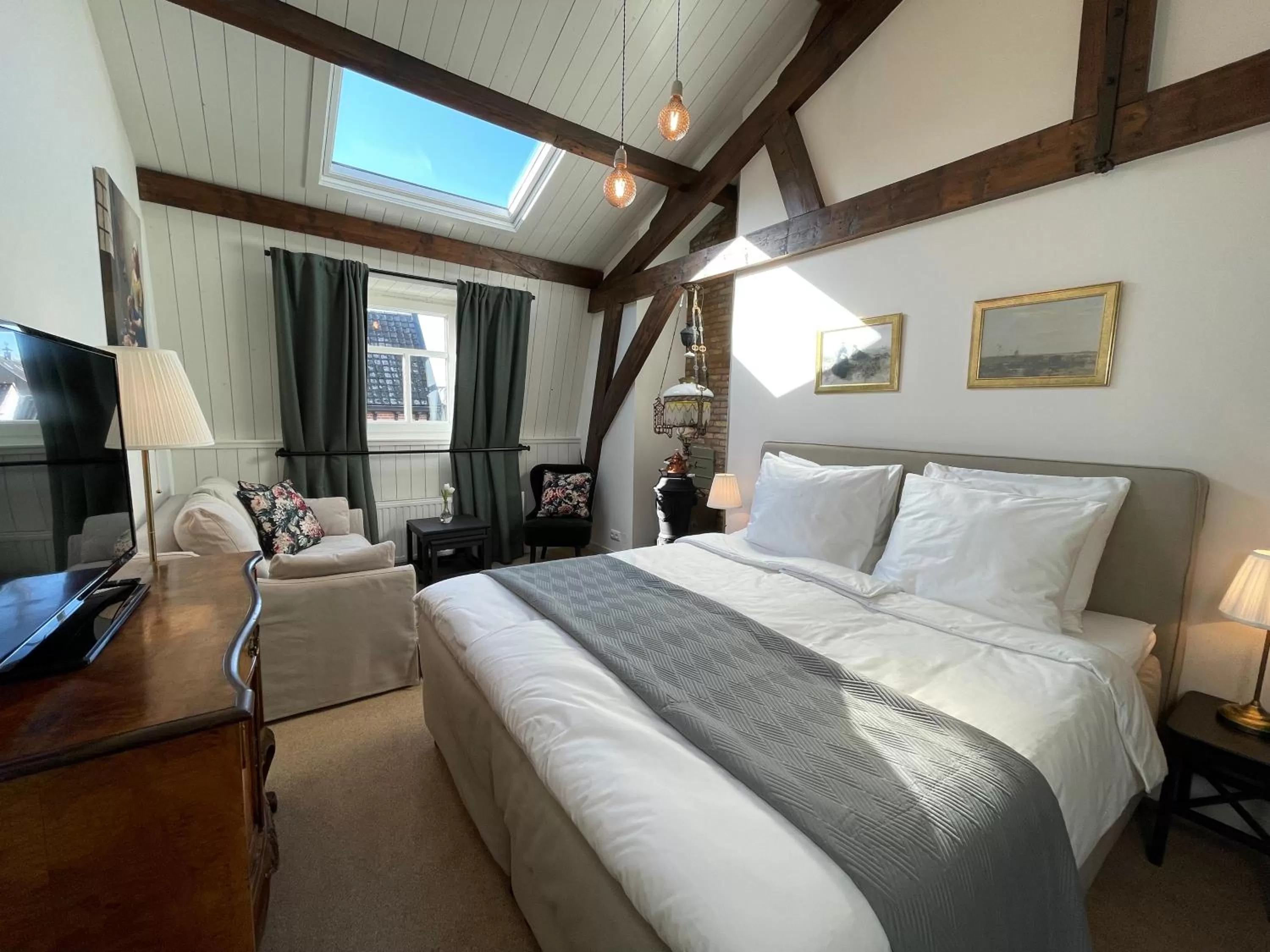 Photo of the whole room, Bed in BnB 't Ambacht