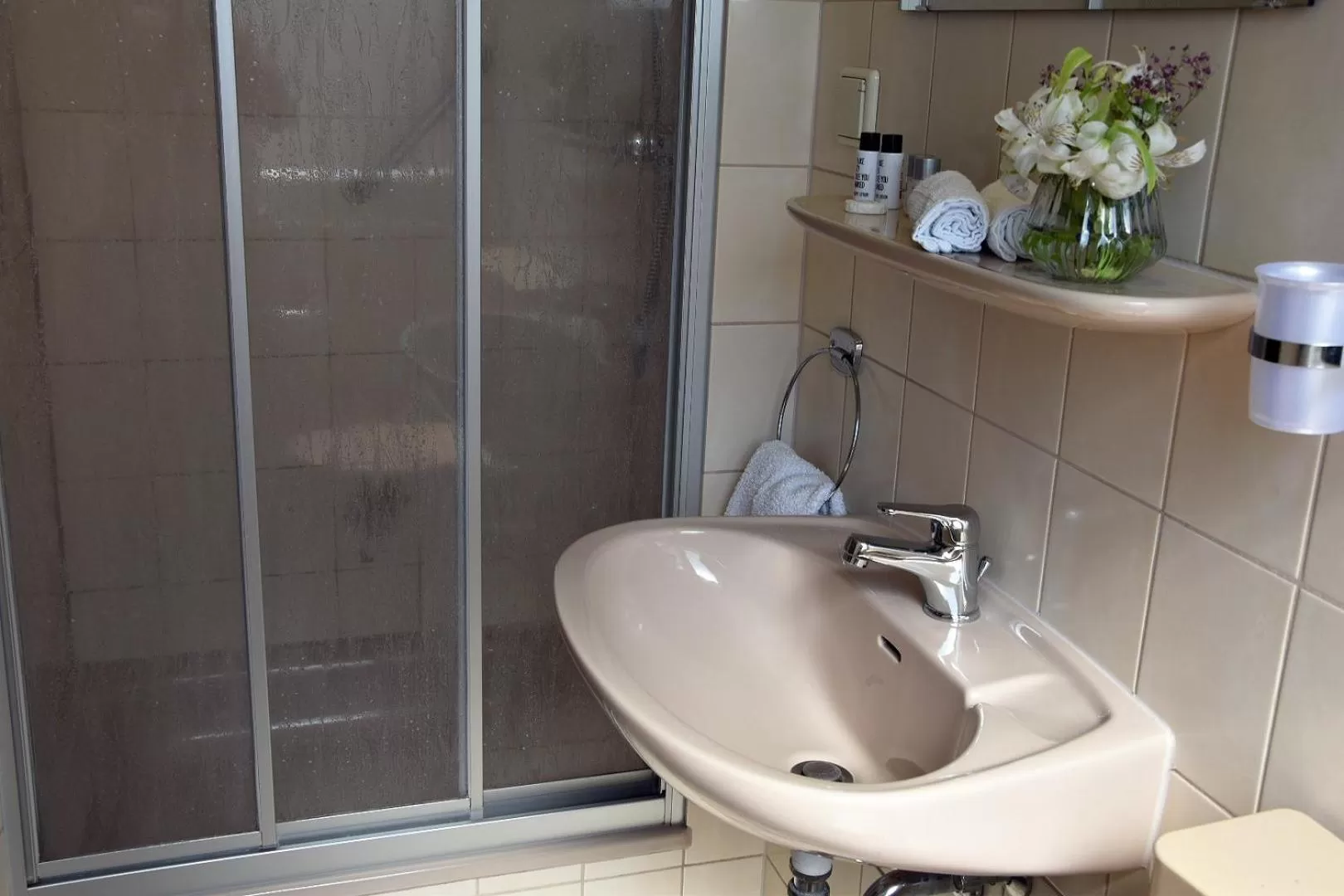 Decorative detail in Hotel Goldene Rose