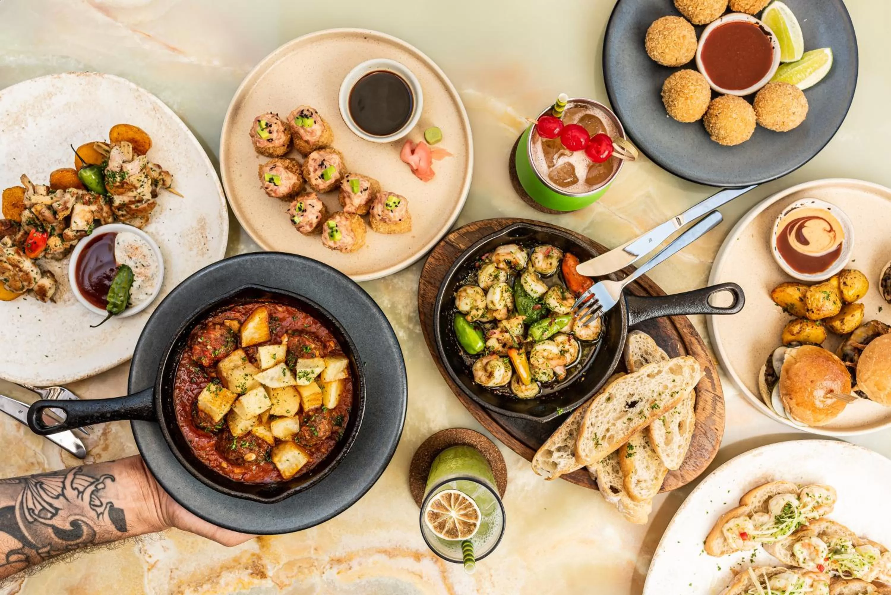 Food in Townhouse Boutique Hotel