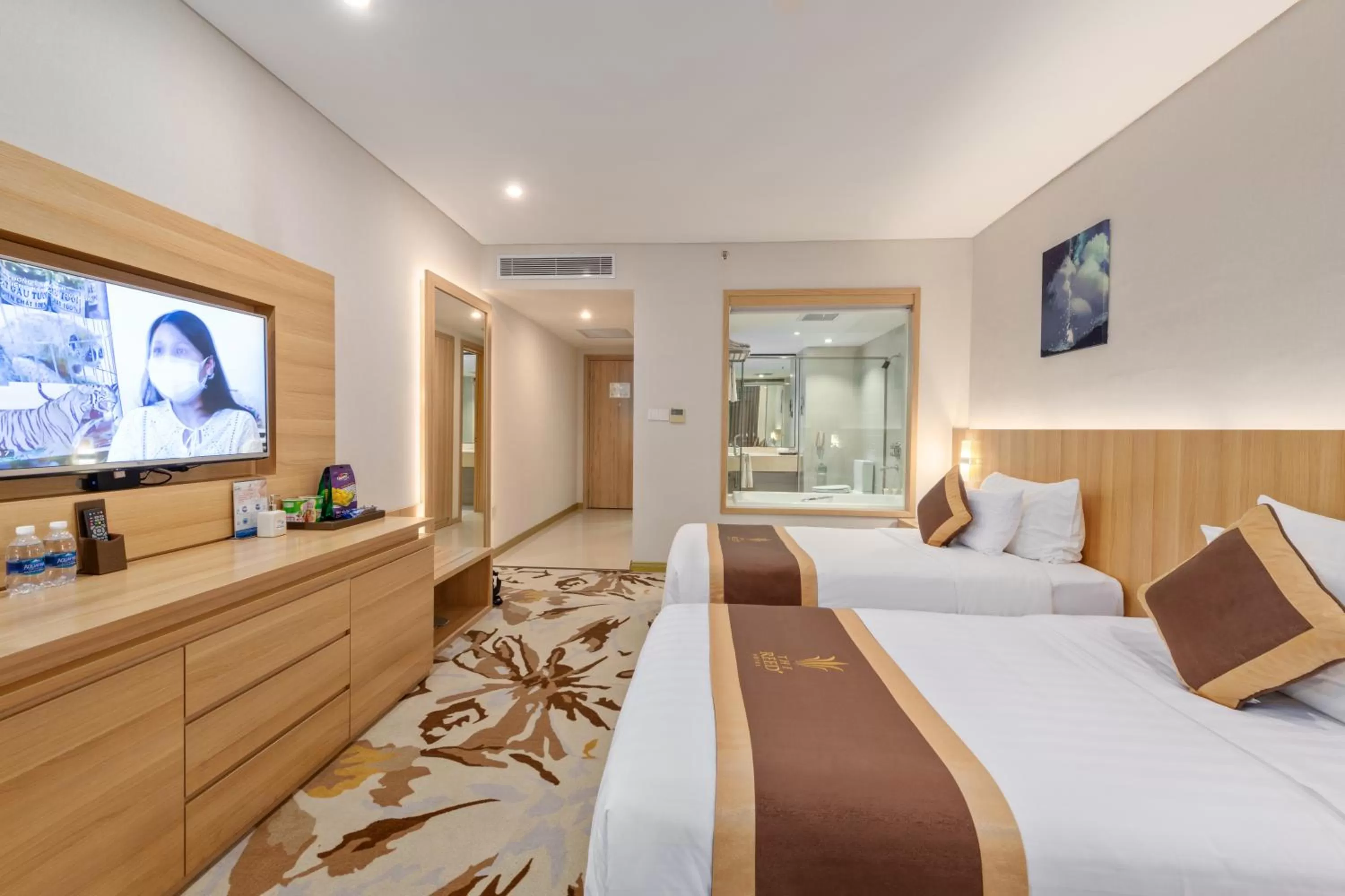 Bed in The Reed Hotel