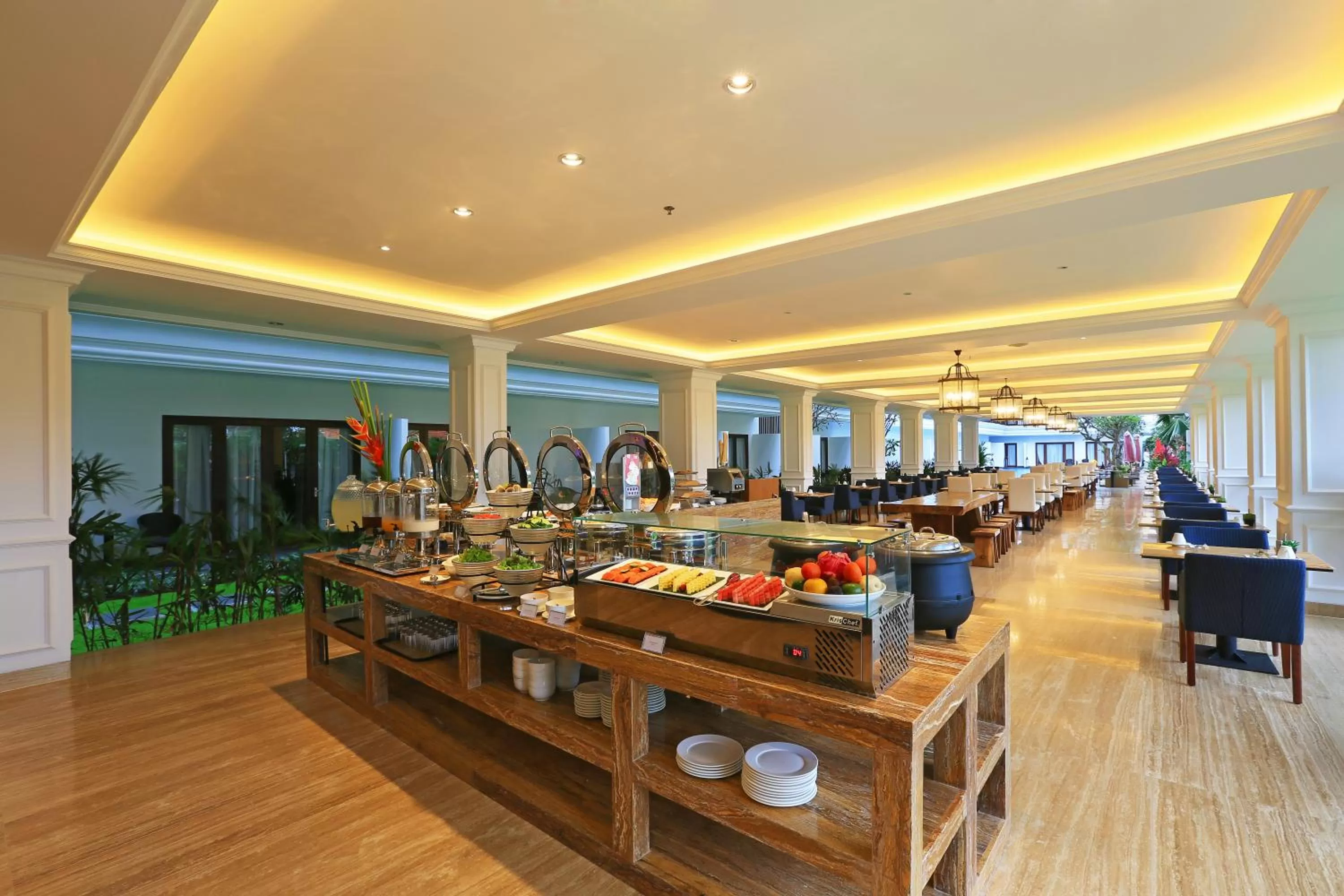 Buffet breakfast in Grand Palace Hotel Sanur - Bali