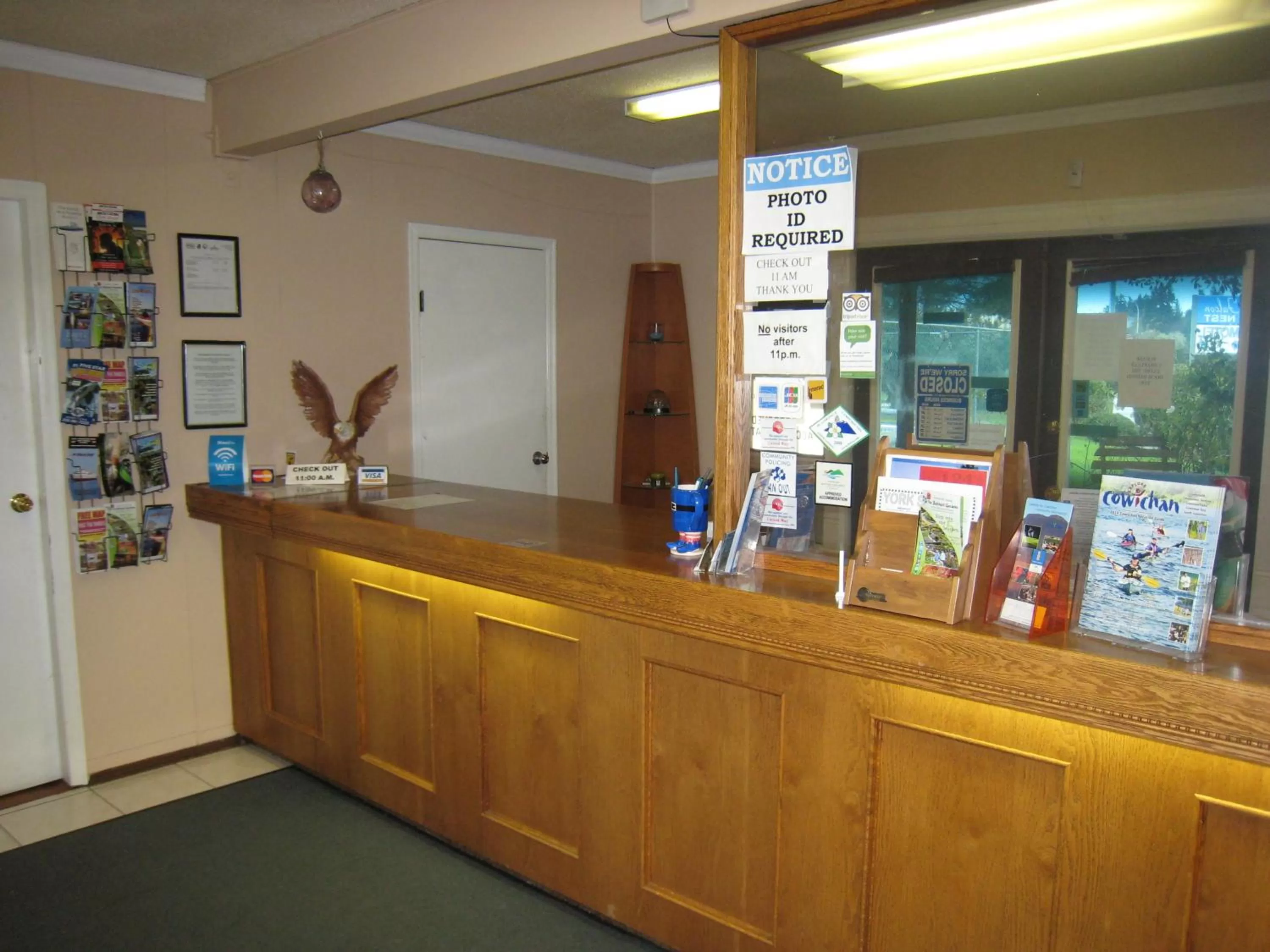 Facade/entrance, Lobby/Reception in Falcon Nest Motel