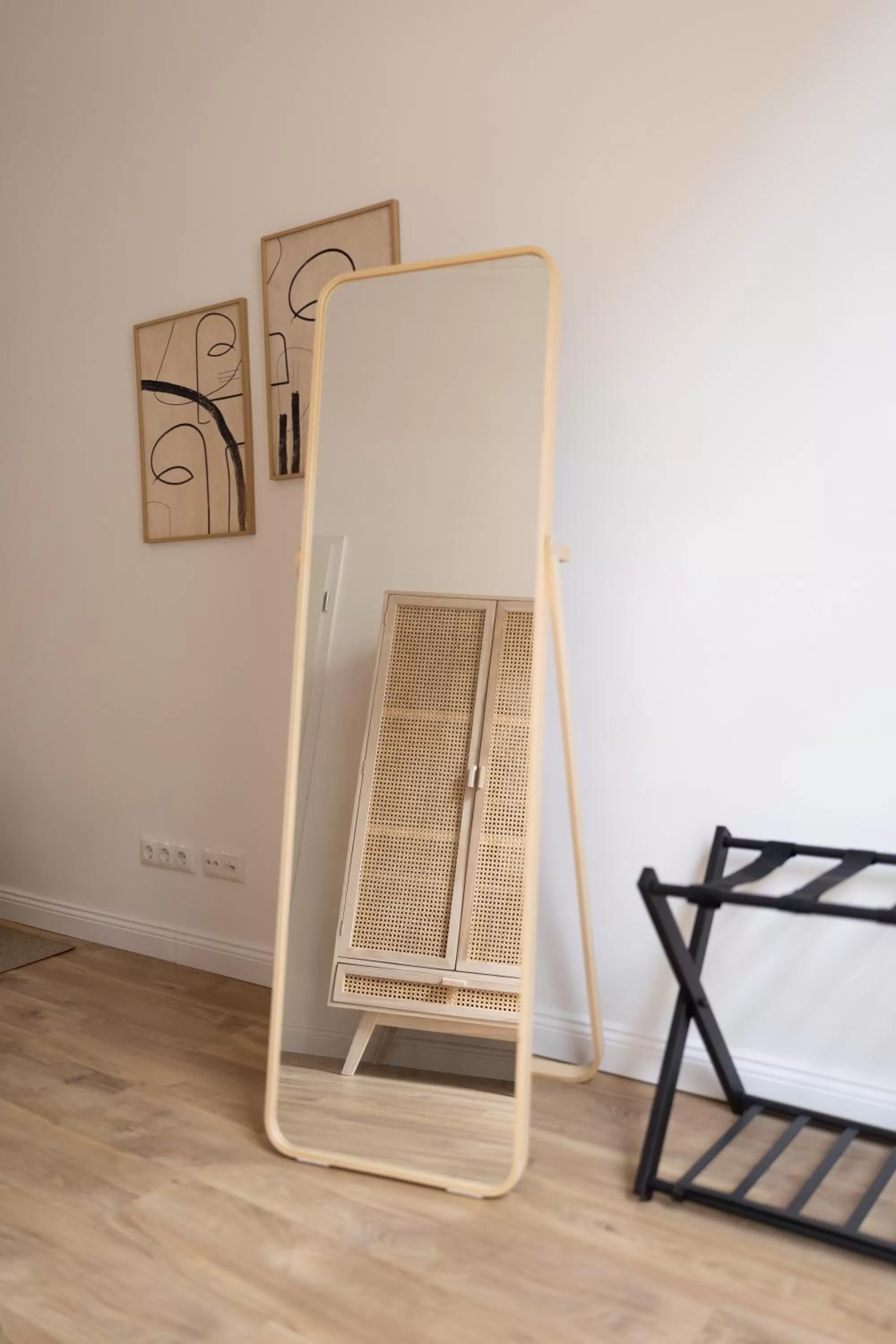 wardrobe in The Weinert Suites