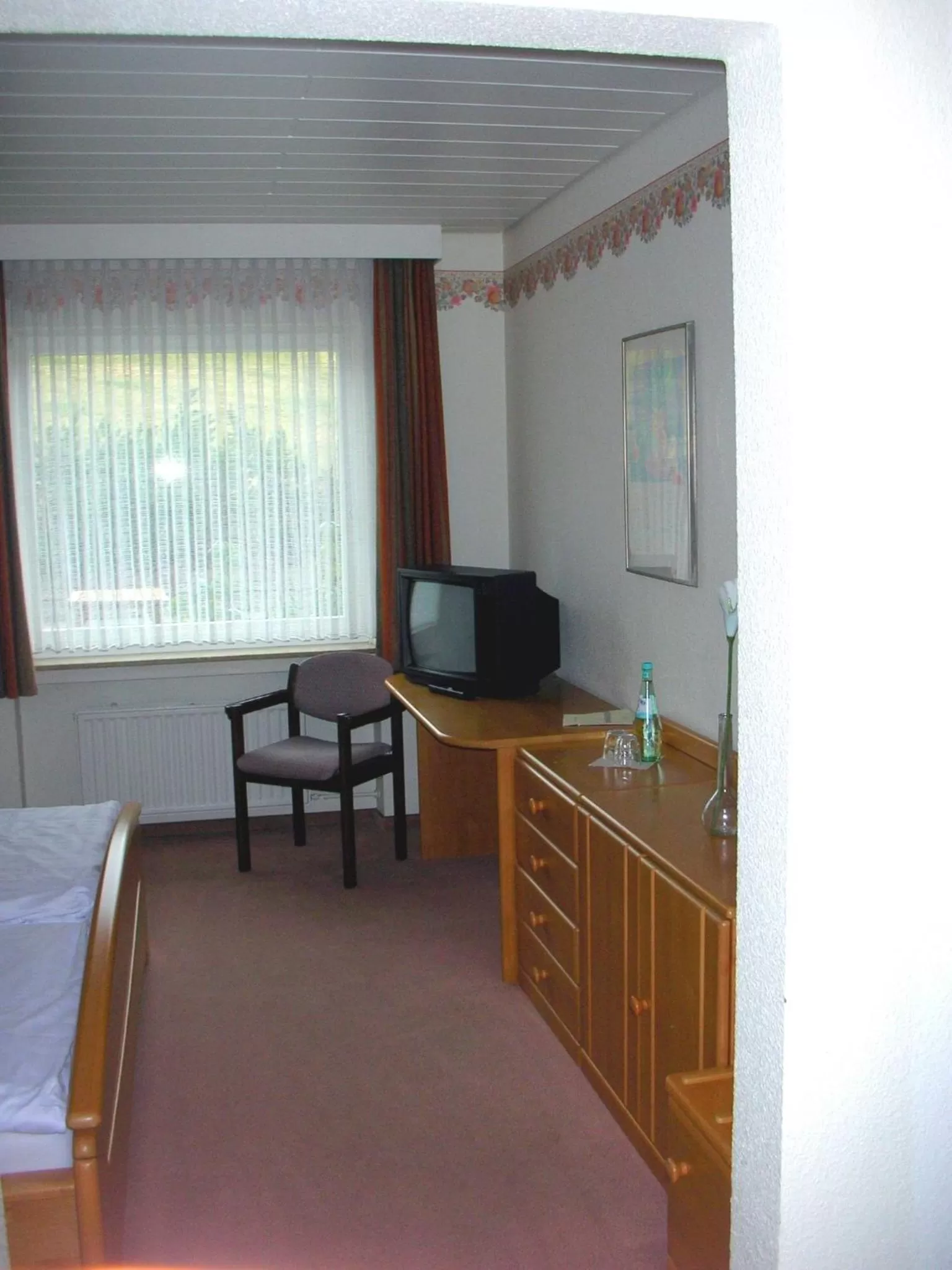 Decorative detail, Bed in Heidehotel Hildfeld