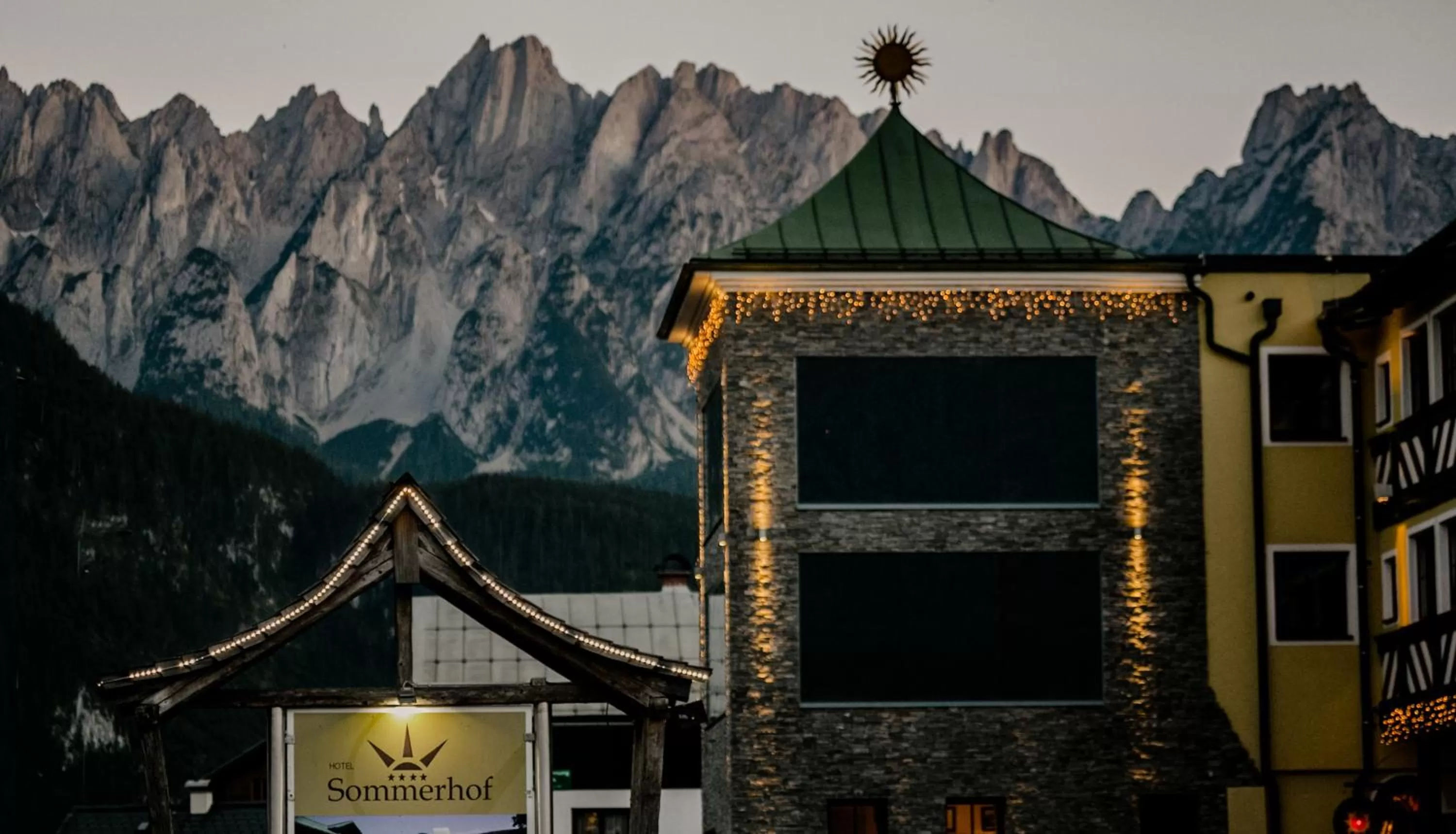 Property building in Hotel Sommerhof