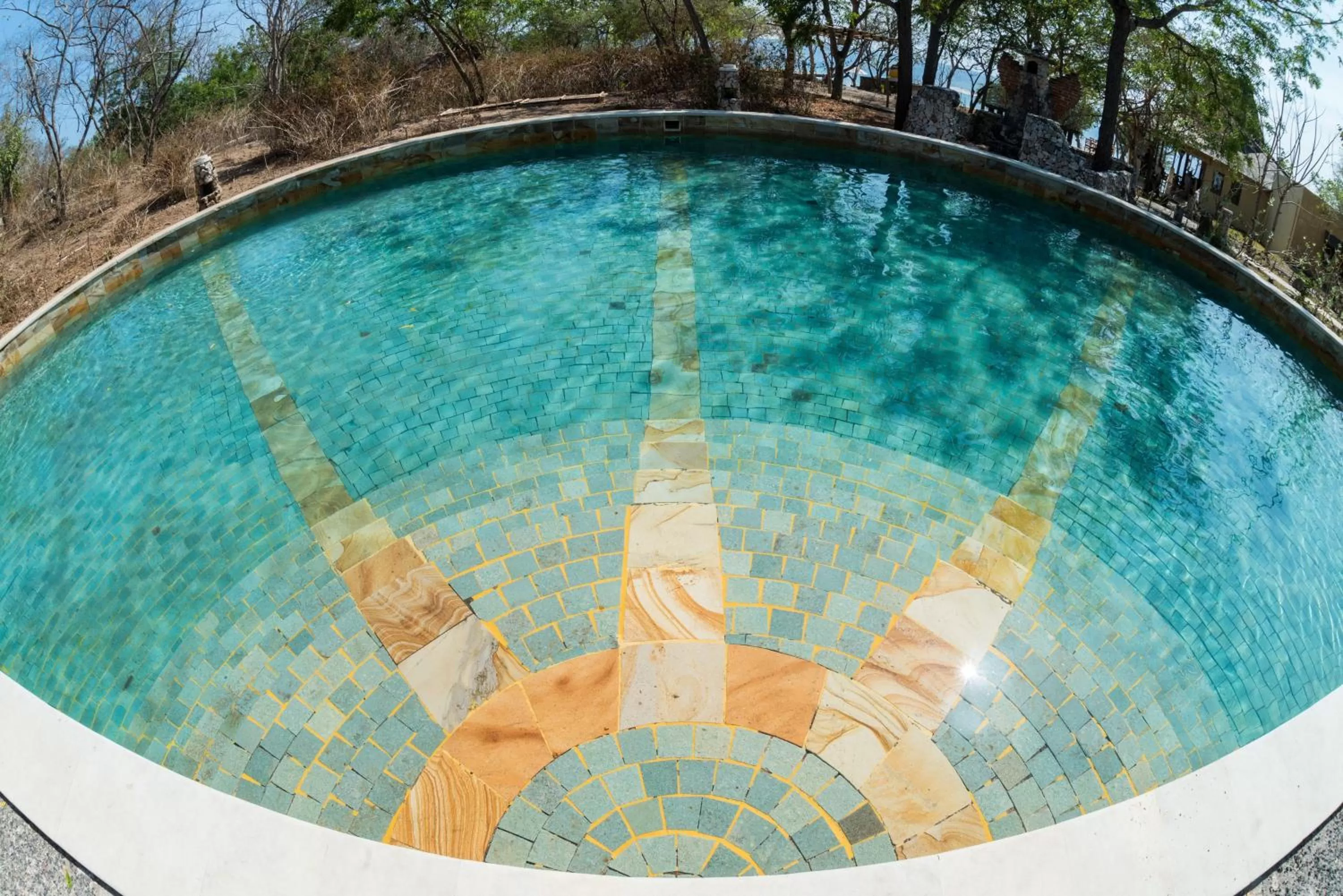 Pool view in NusaBay Menjangan