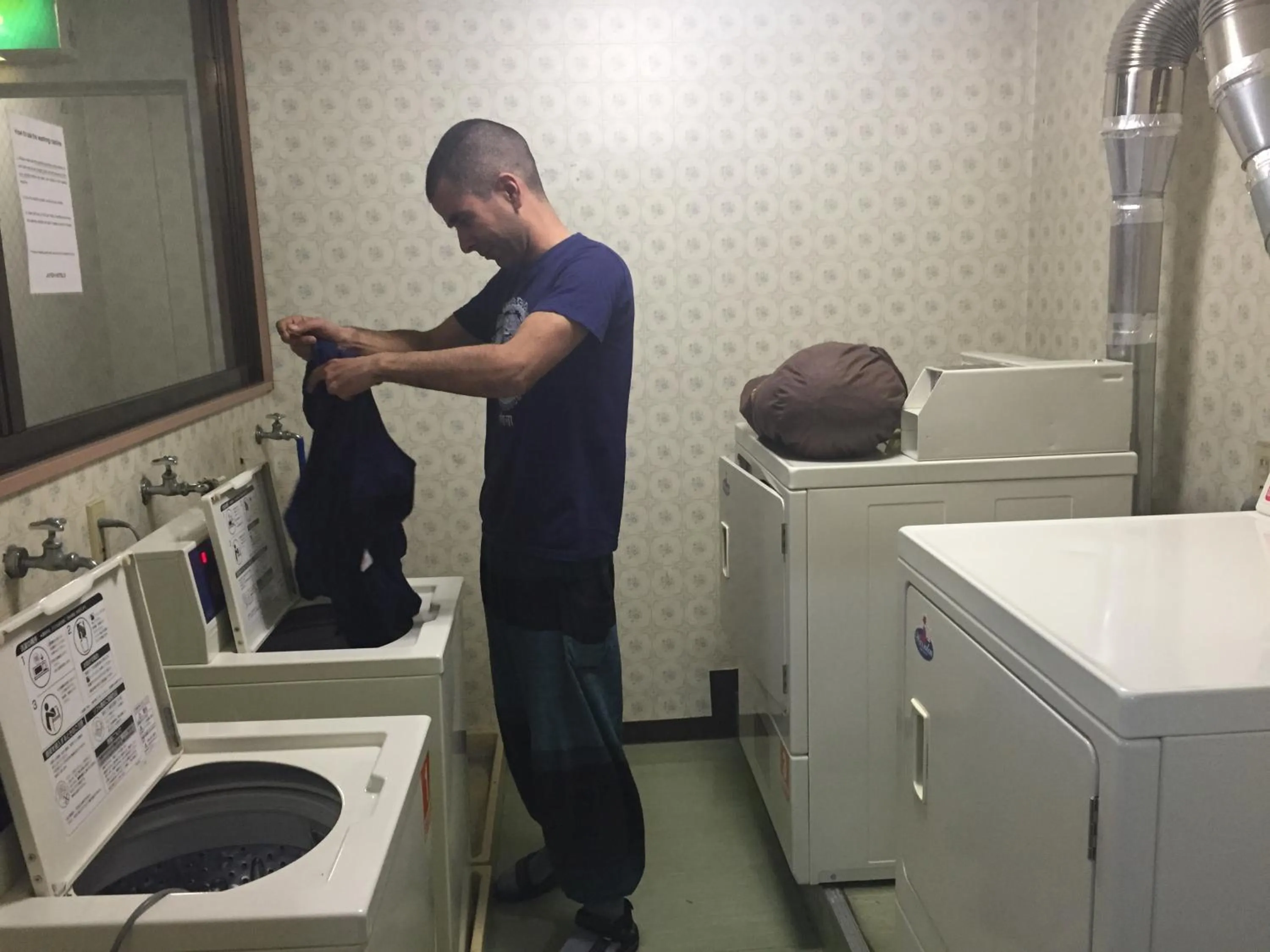 washing machine in Juyoh Hotel