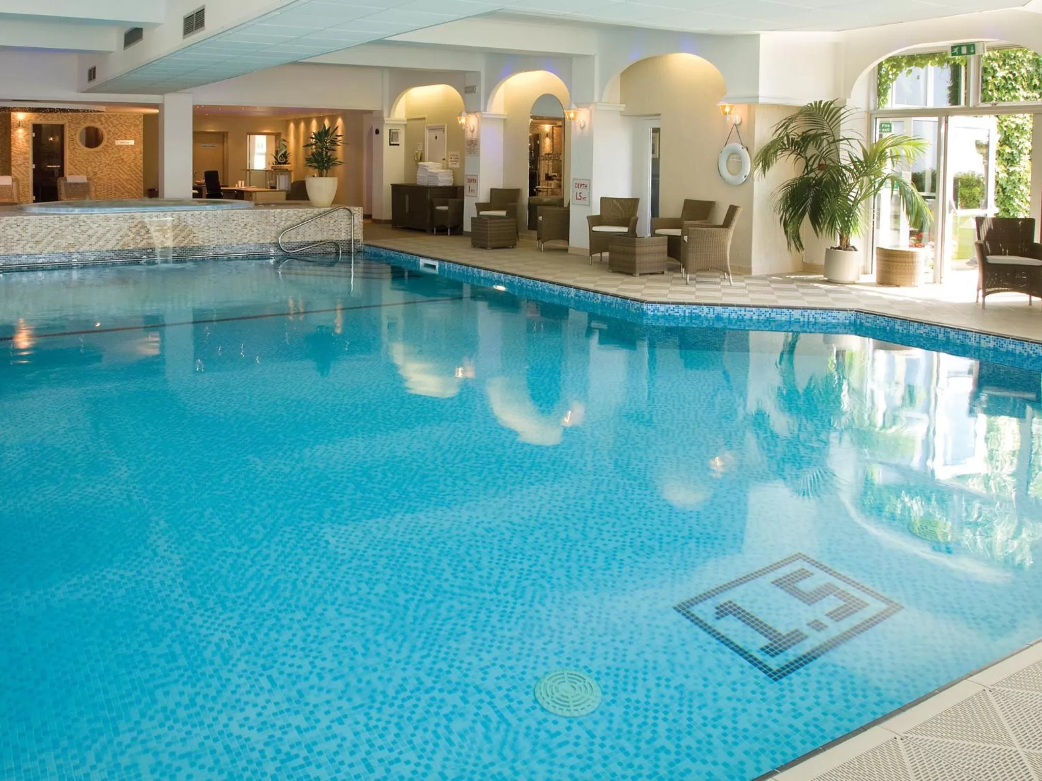 Hot Tub in The Carlyon Bay Hotel and Spa