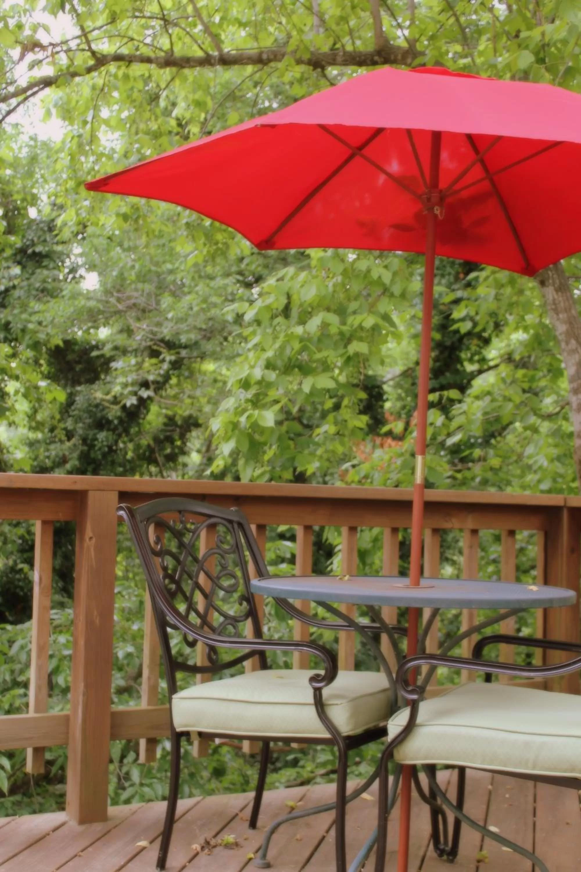 Balcony/Terrace in Hidden Springs Bed and Breakfast