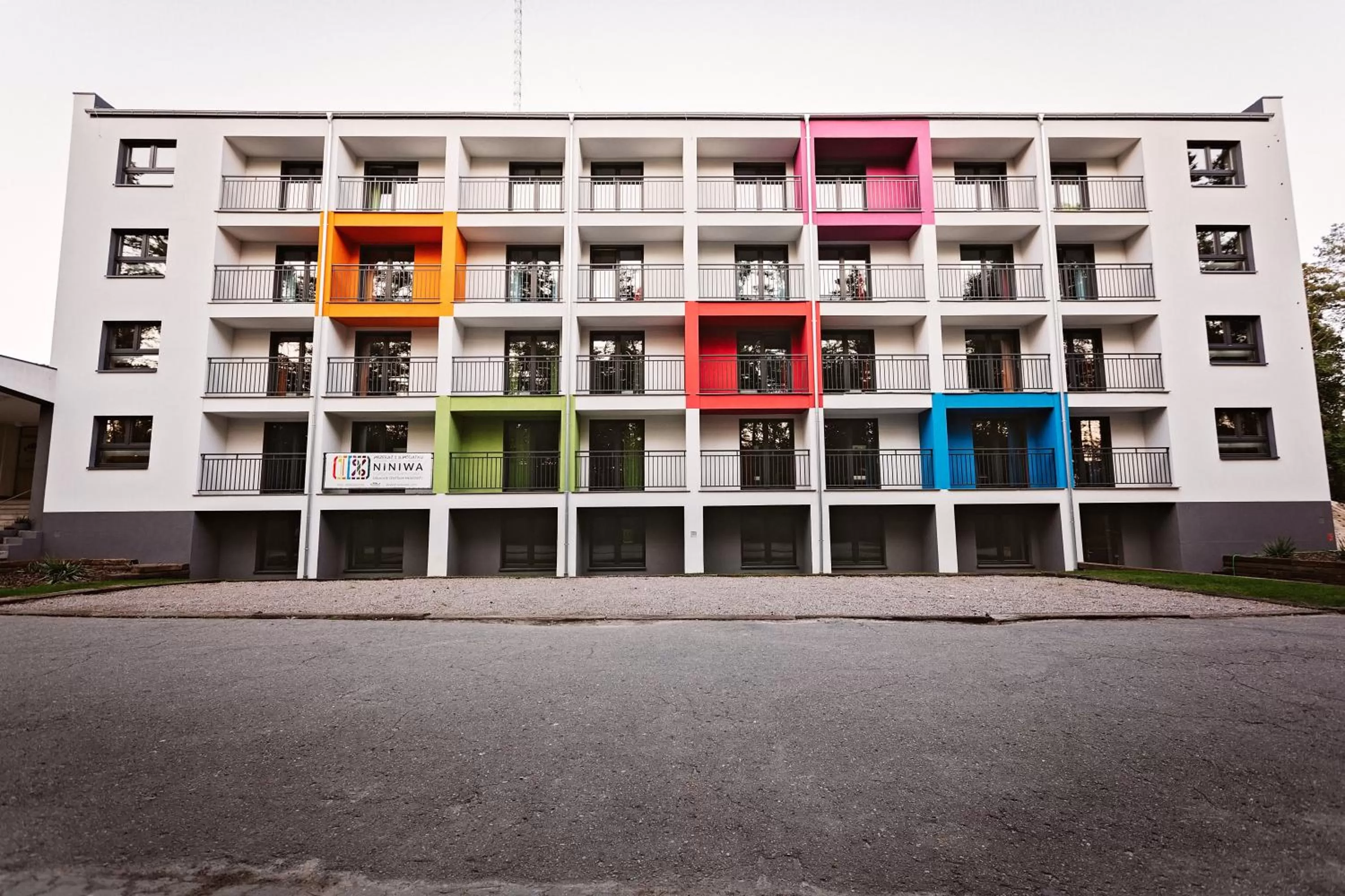 Facade/entrance in Oblacka Przystań