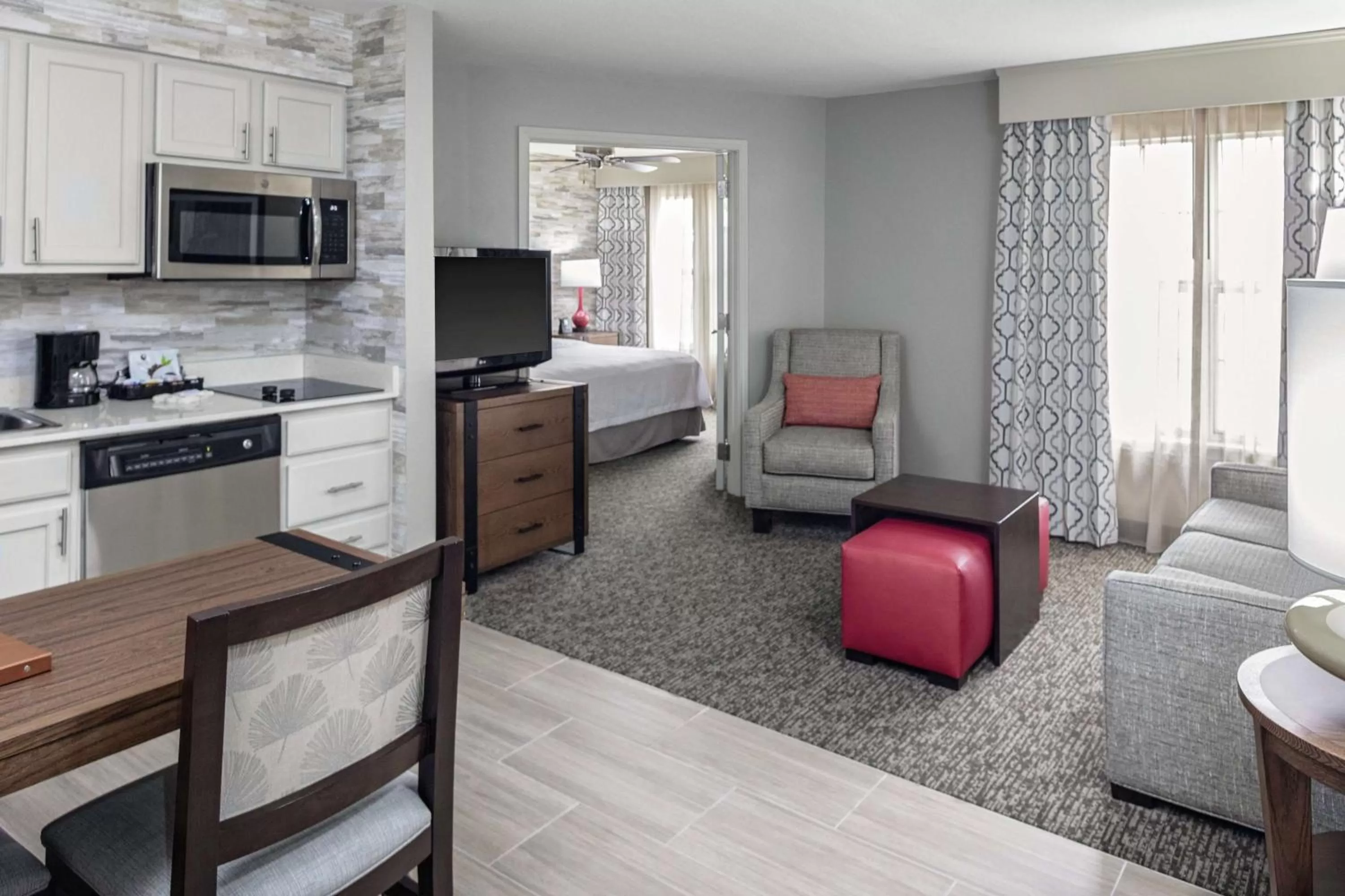 King Suite - Hearing Disability Access/Non-Smoking in Homewood Suites by Hilton Ft. Worth-Bedford