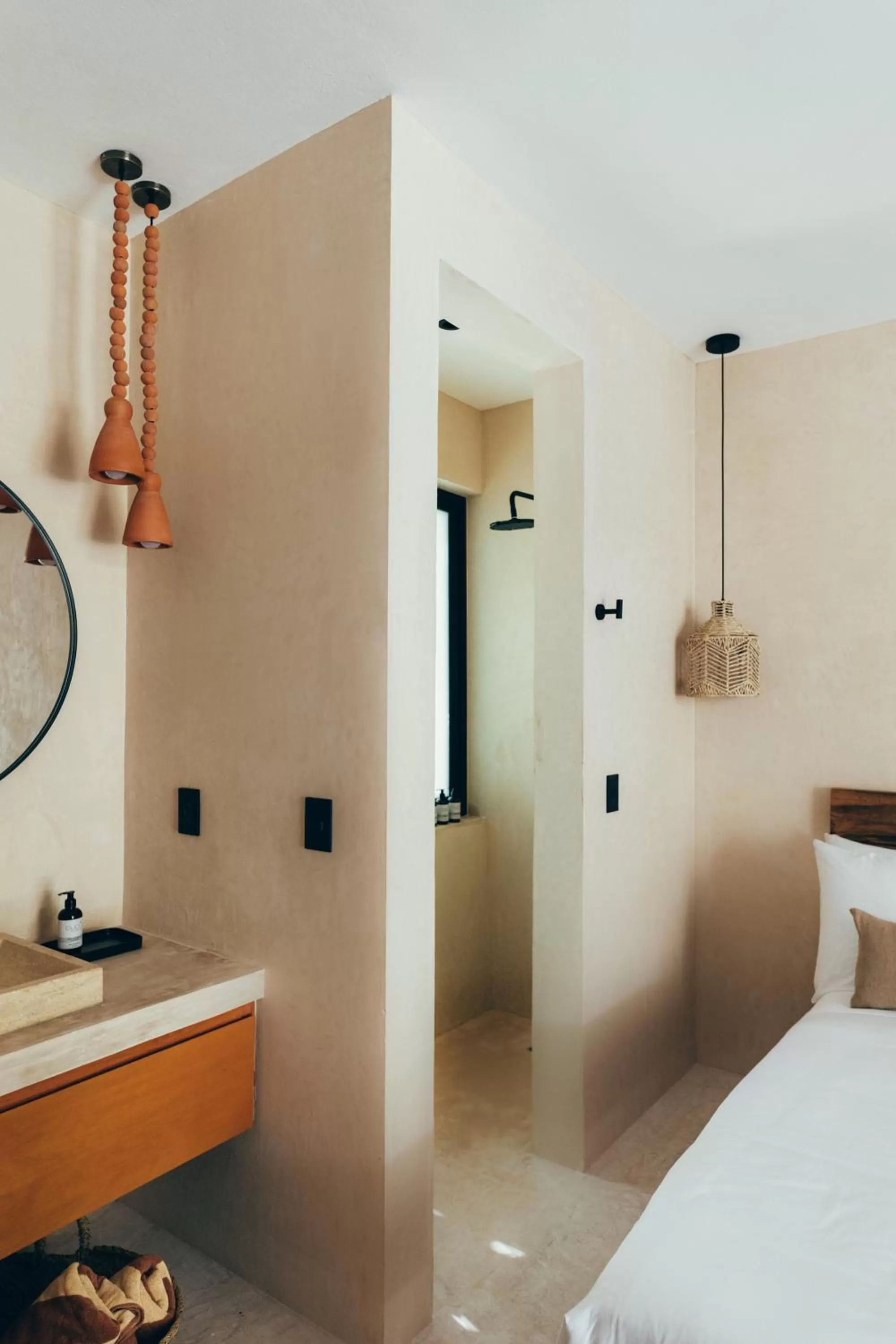 Shower, Bathroom in Cucu Hotel El Cuyo