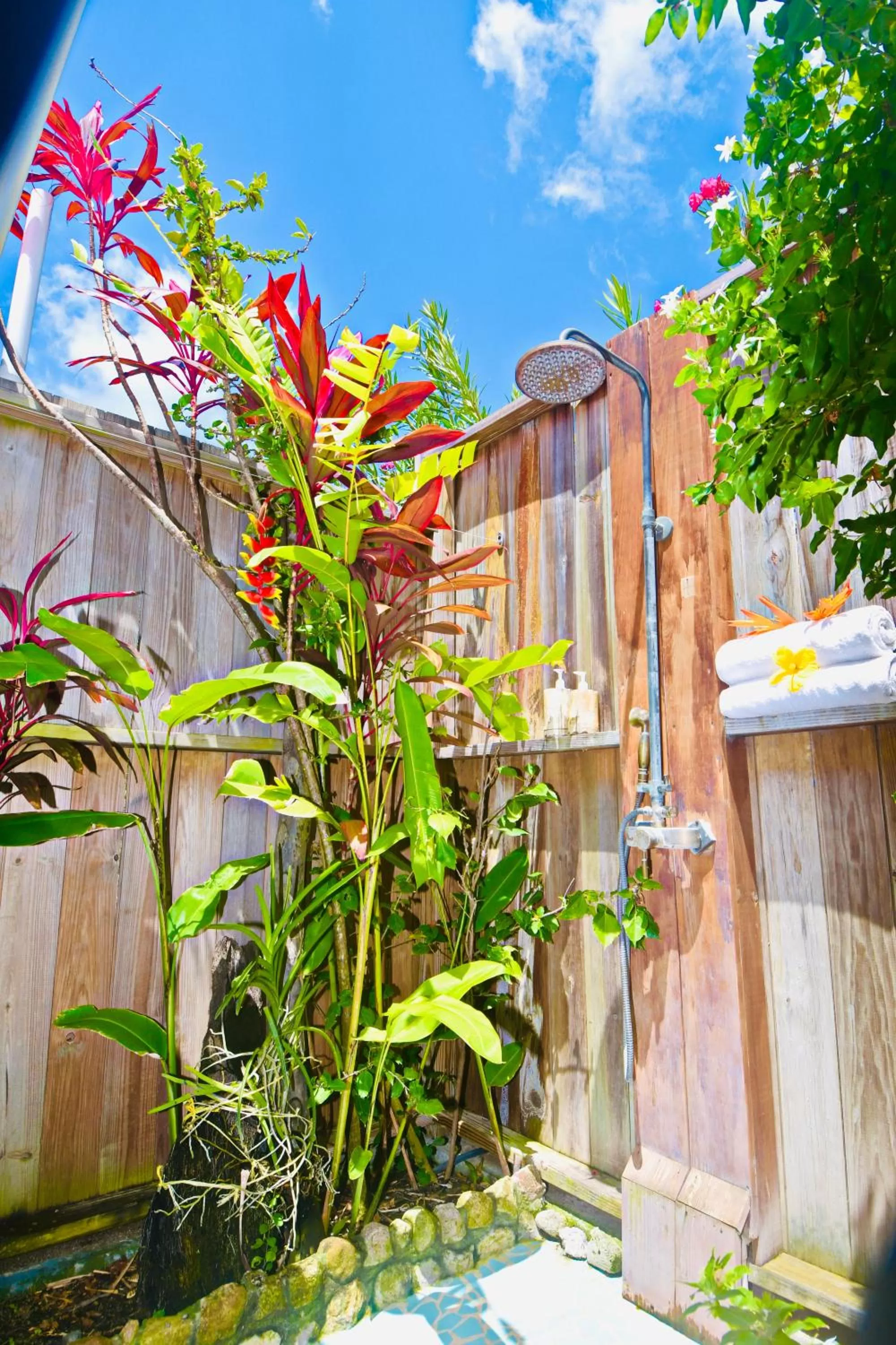 Bathroom in Tet Rouge Resort