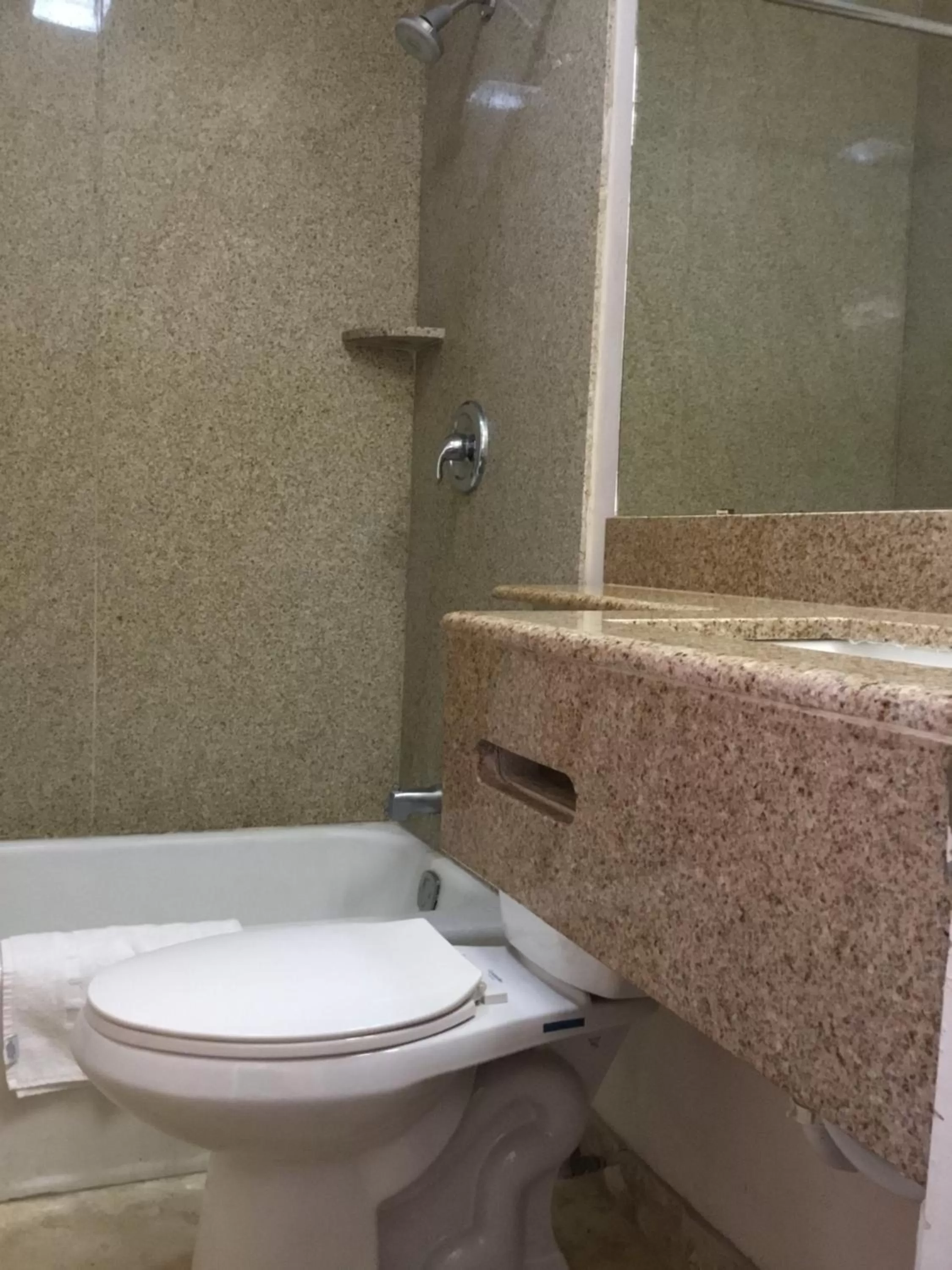 Bathroom in Budget Inn Plainview