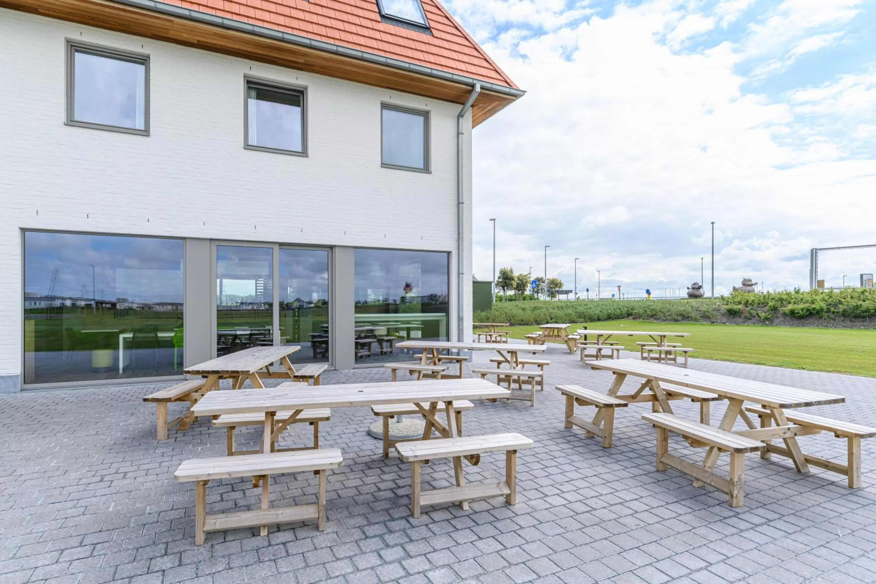 Balcony/Terrace in ibis budget Oostende Airport