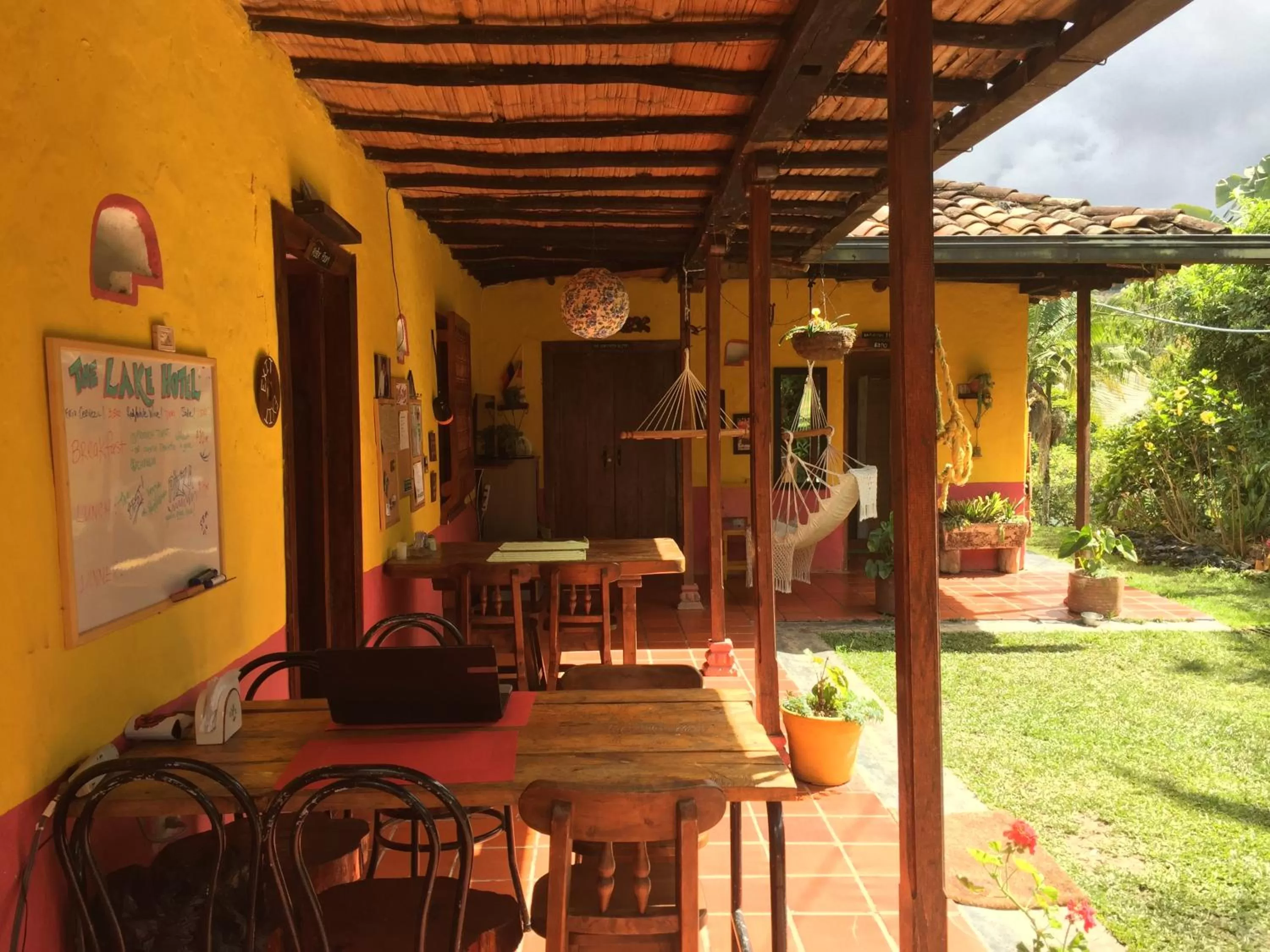 Living room in Casa finca típica the lake hotel