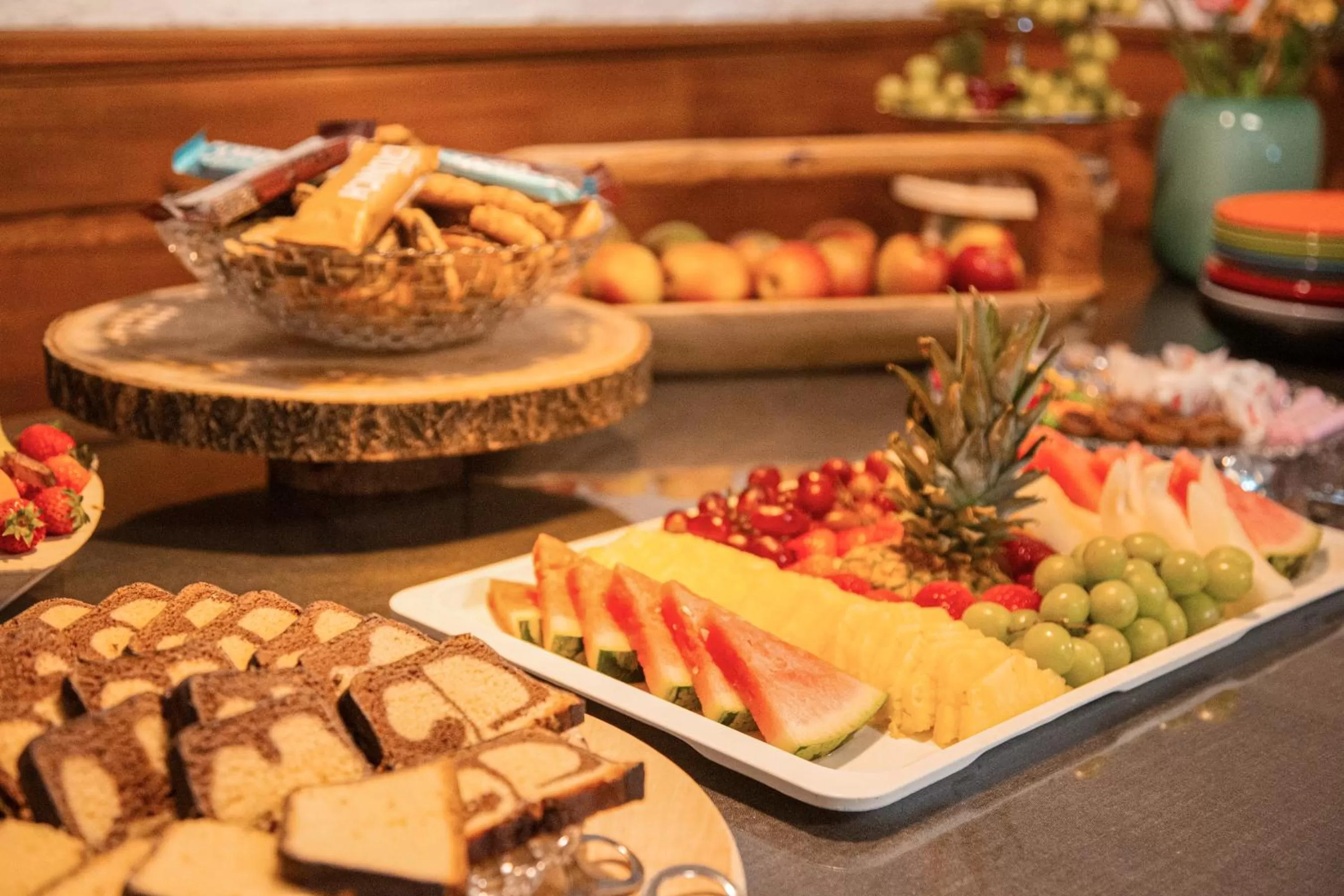 Food and drinks in Sieben Zimmer am See