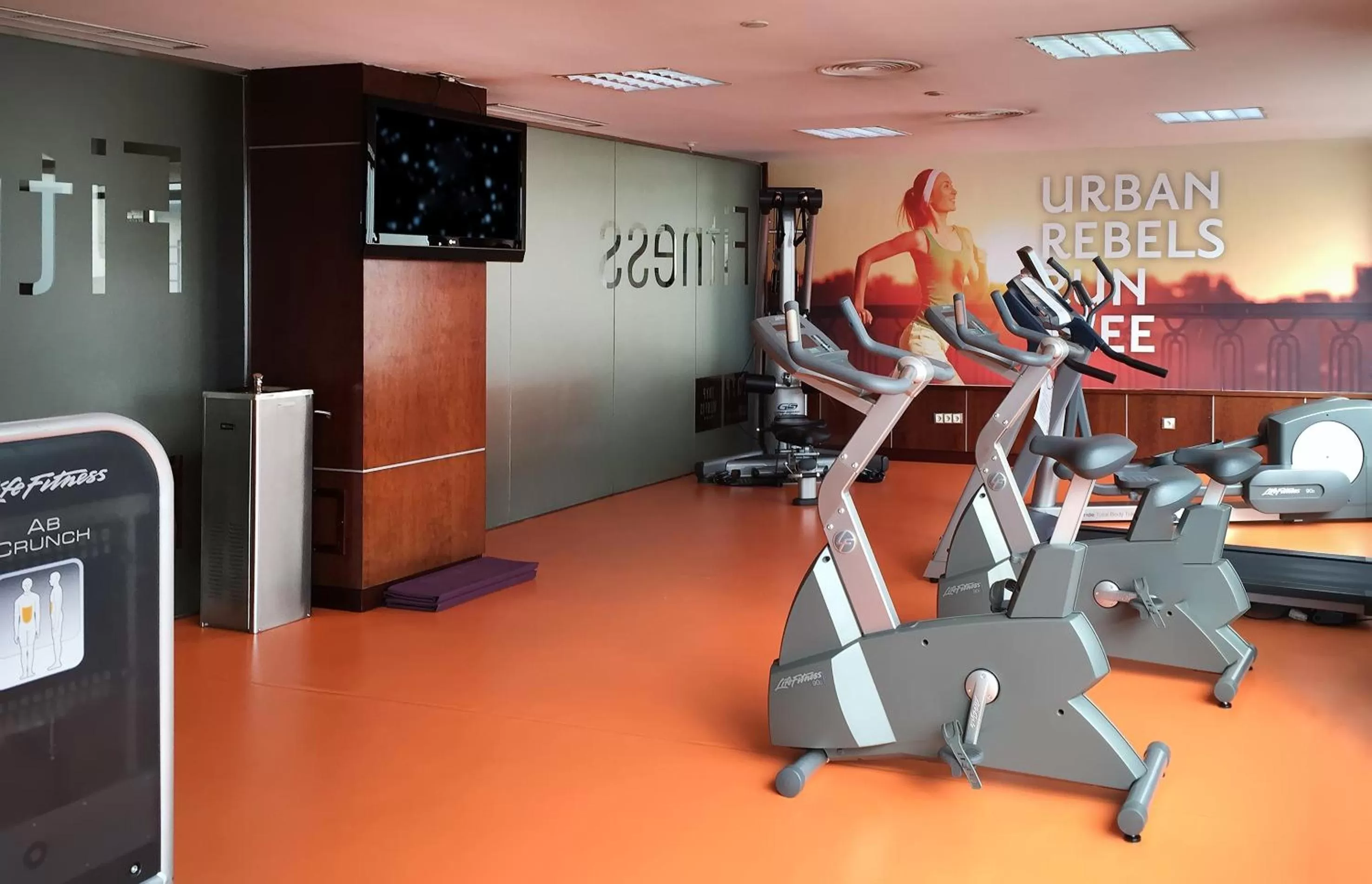 Fitness centre/facilities in Hotel Madrid Centro, Affiliated by Meliá