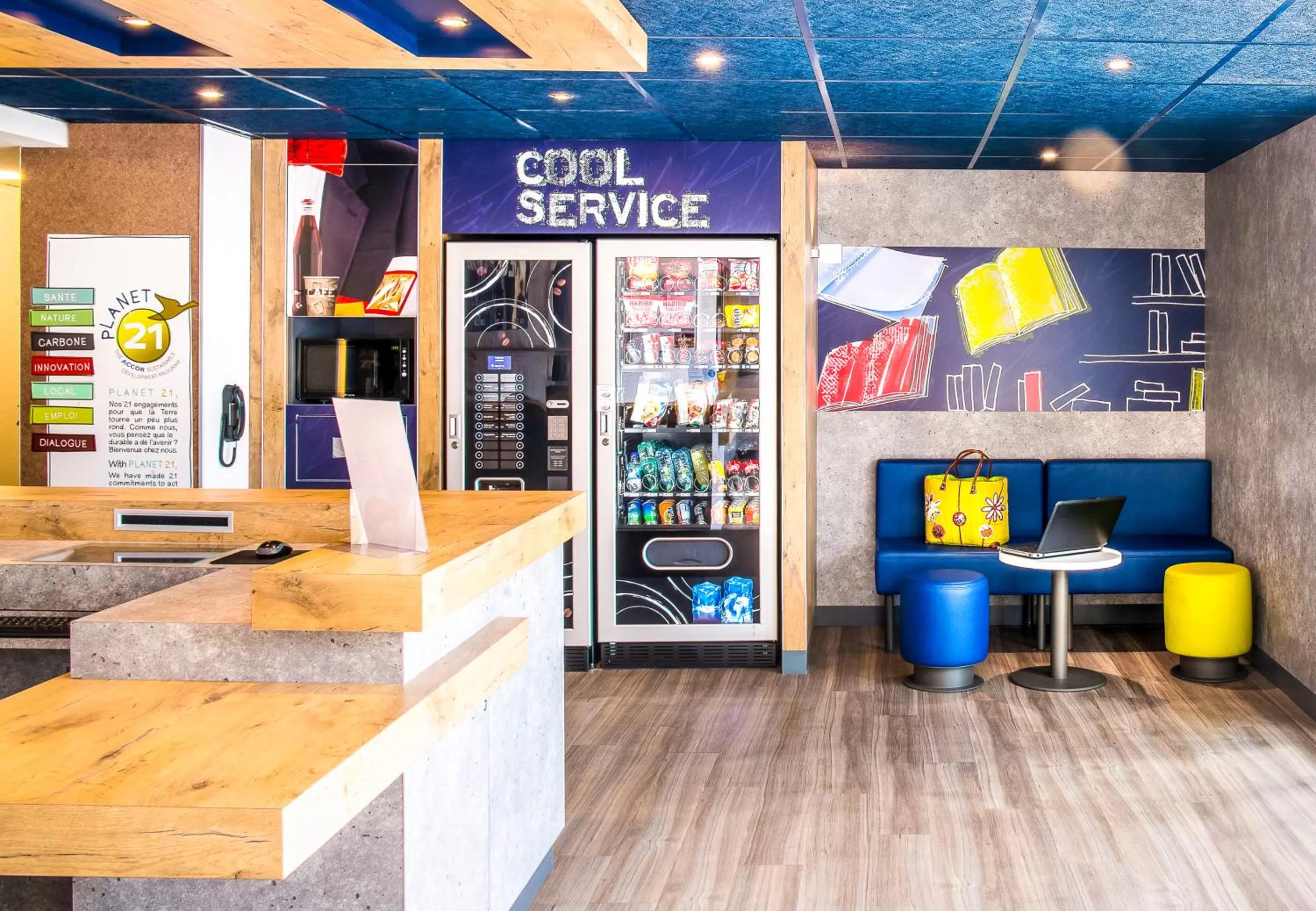 On-site shops in ibis budget Lyon Gerland