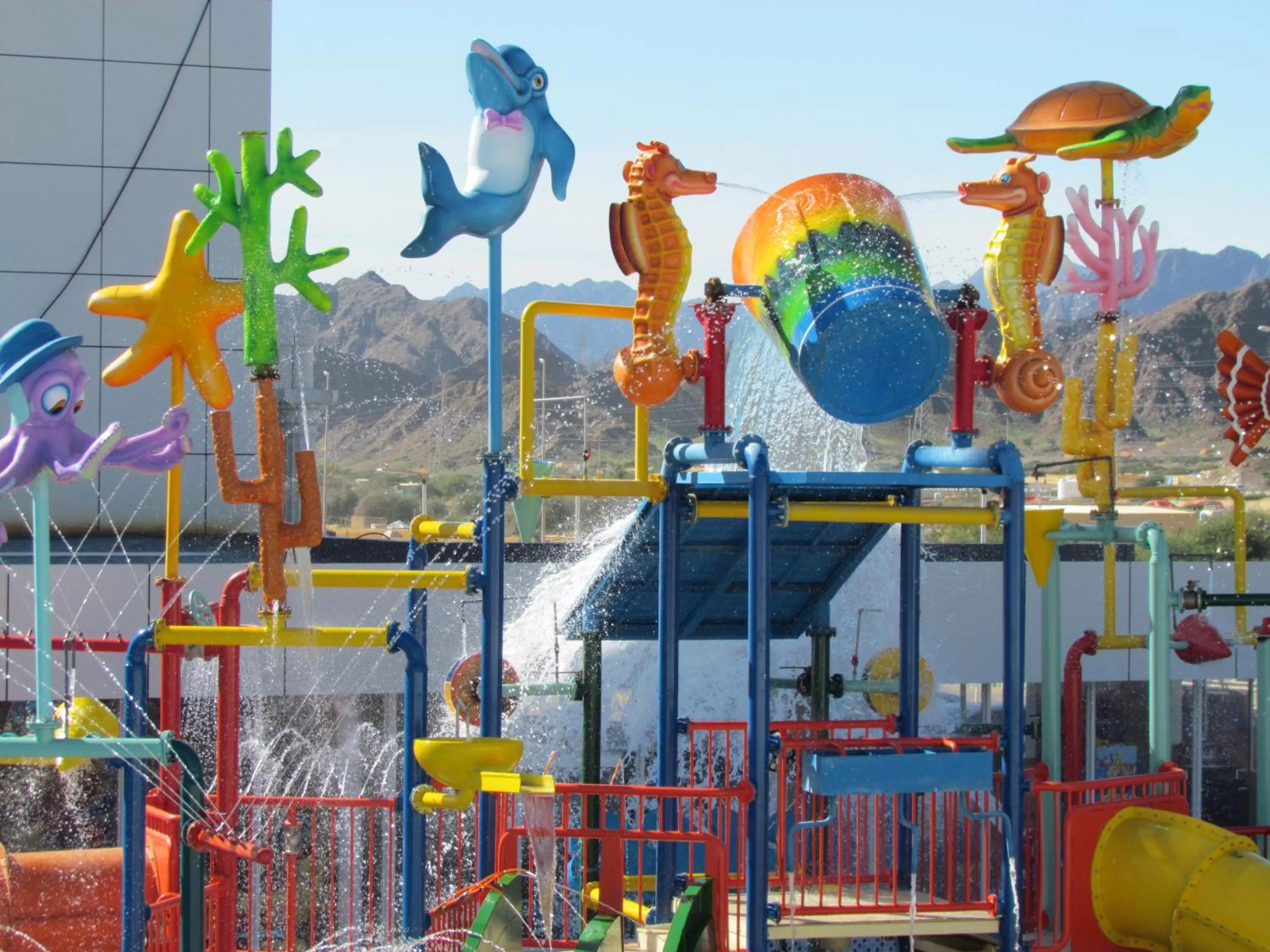 Aqua park in Mirage Bab Al Bahr