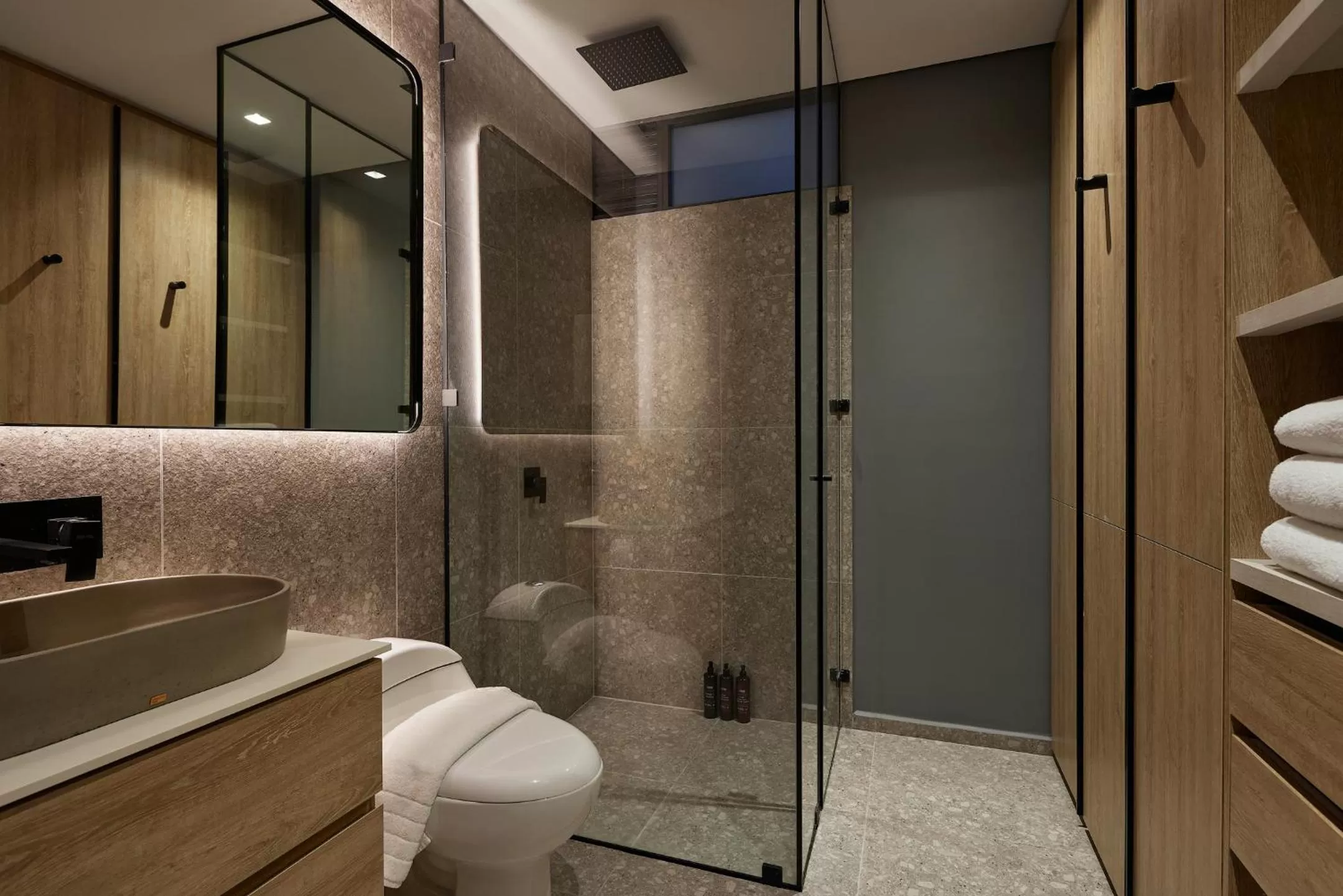 Shower in Wake Living