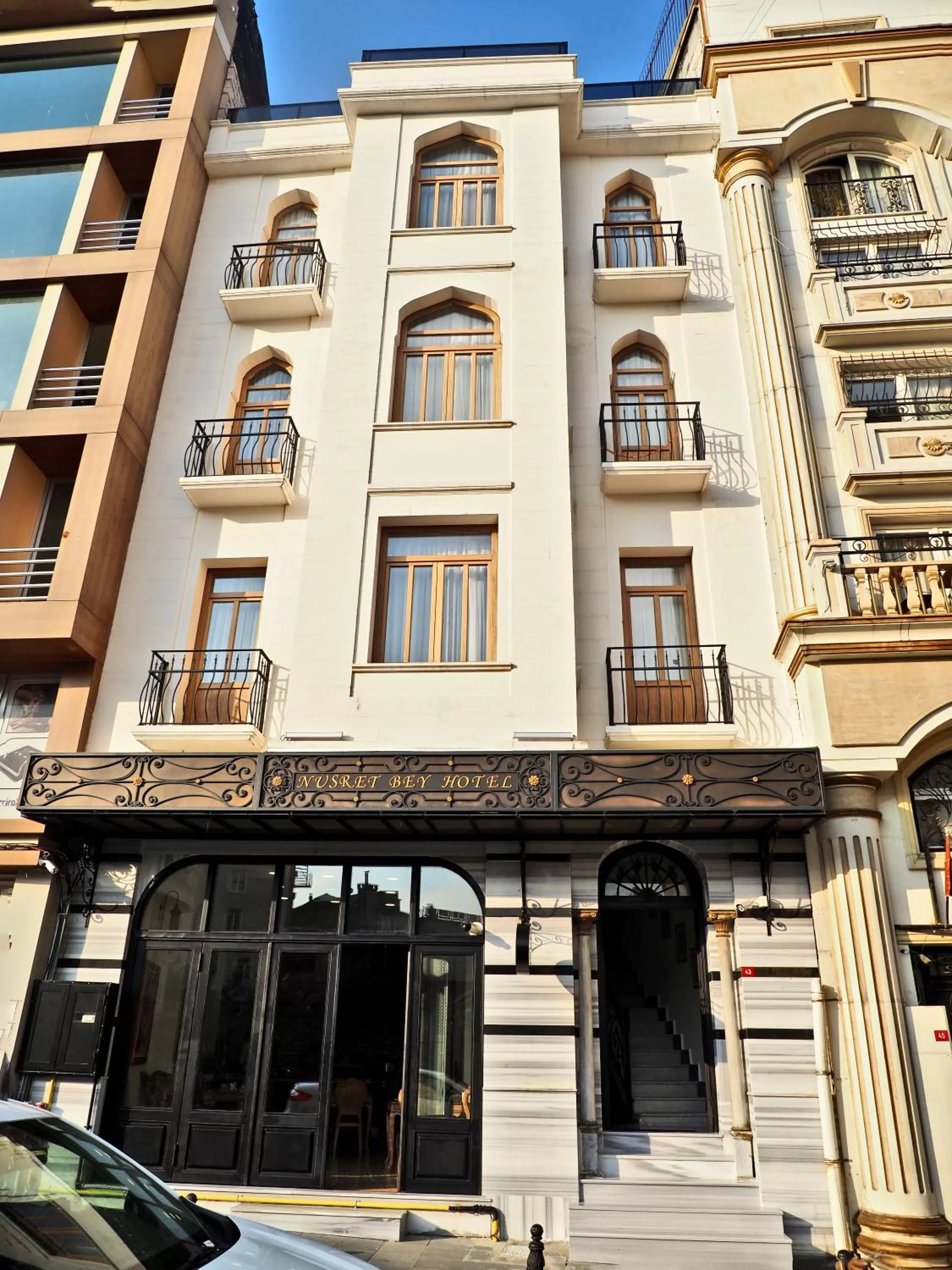 Facade/entrance in Nusretbey Hotel