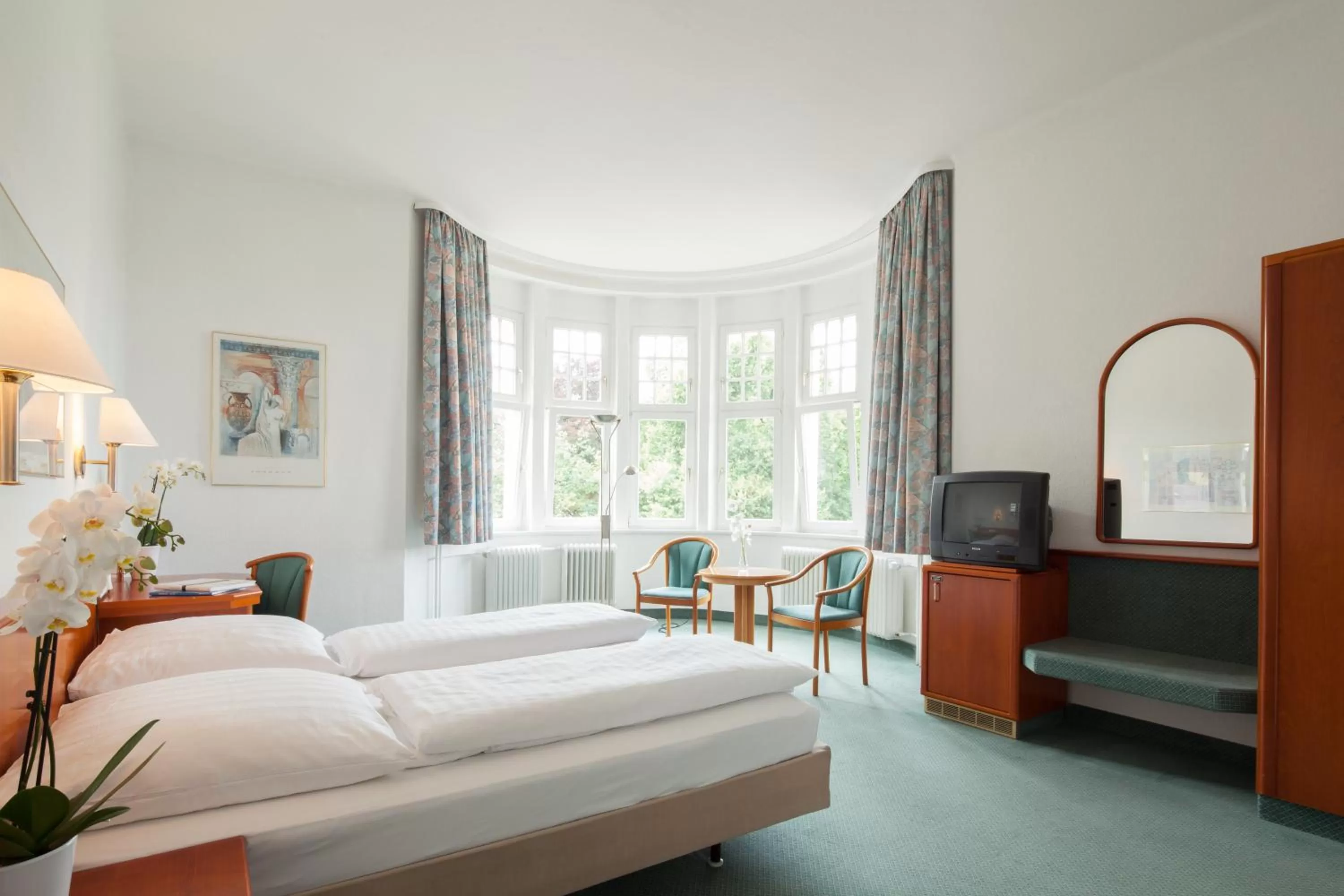 Photo of the whole room, Bed in Hotel Der Achtermann