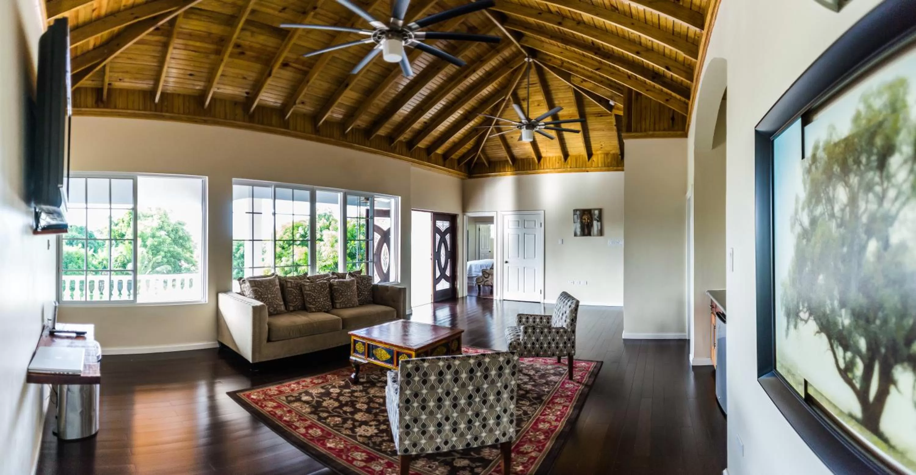 Living room in Blue Paloma Bed & Breakfast