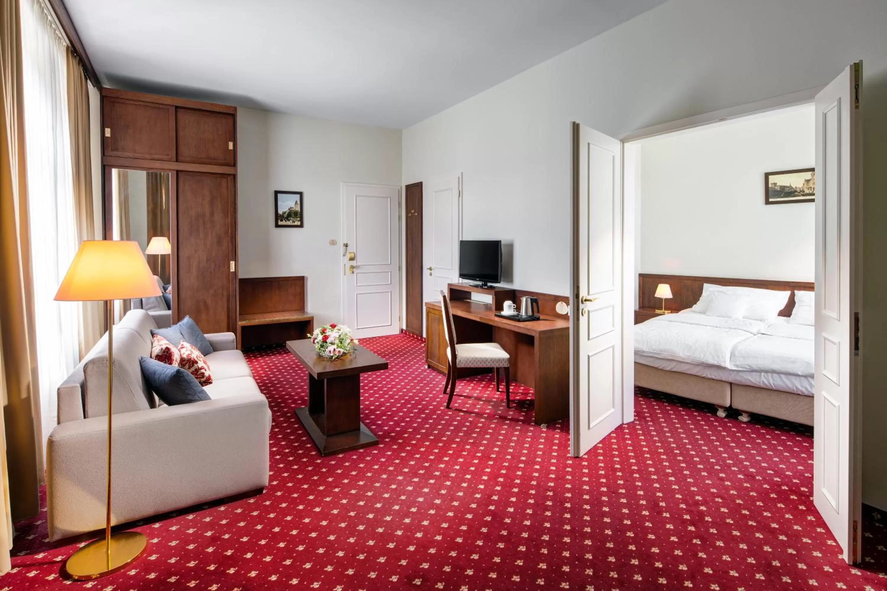 Photo of the whole room, Bed in Clarion Grandhotel Zlaty Lev