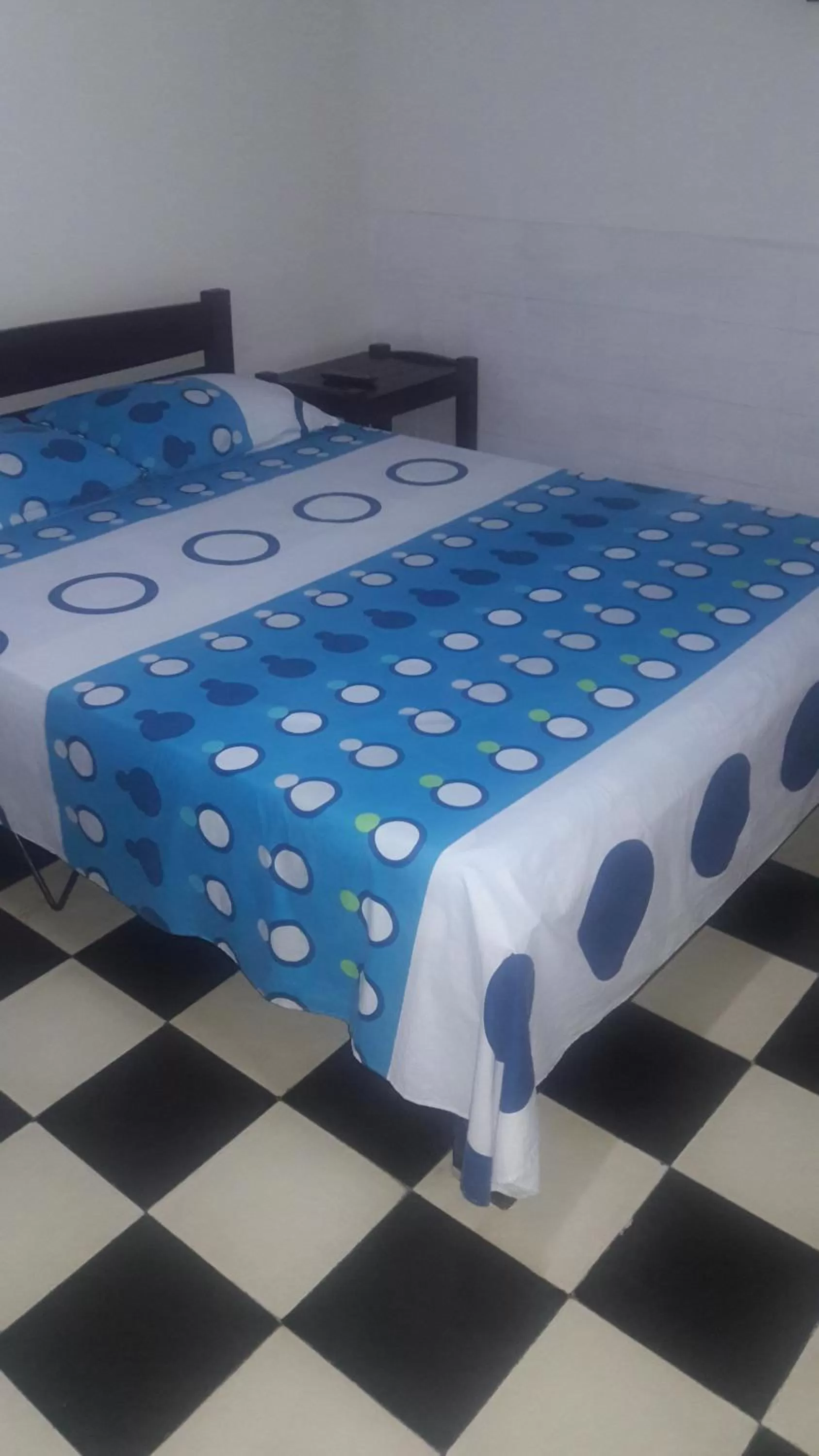 Bed in Hospedaje Santa Bárbara